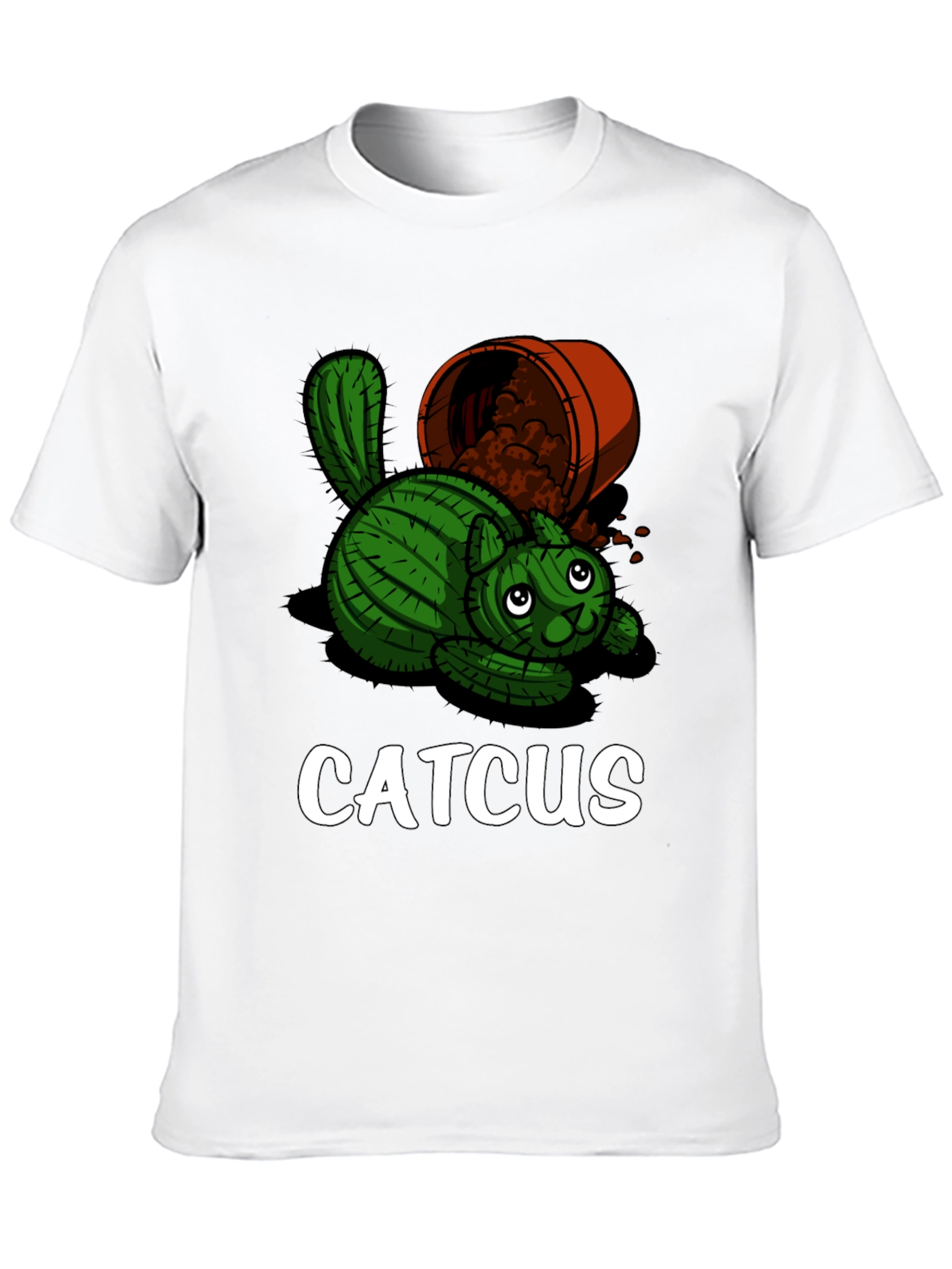 Catcus Graphic T-Shirt - Unique Funny Design