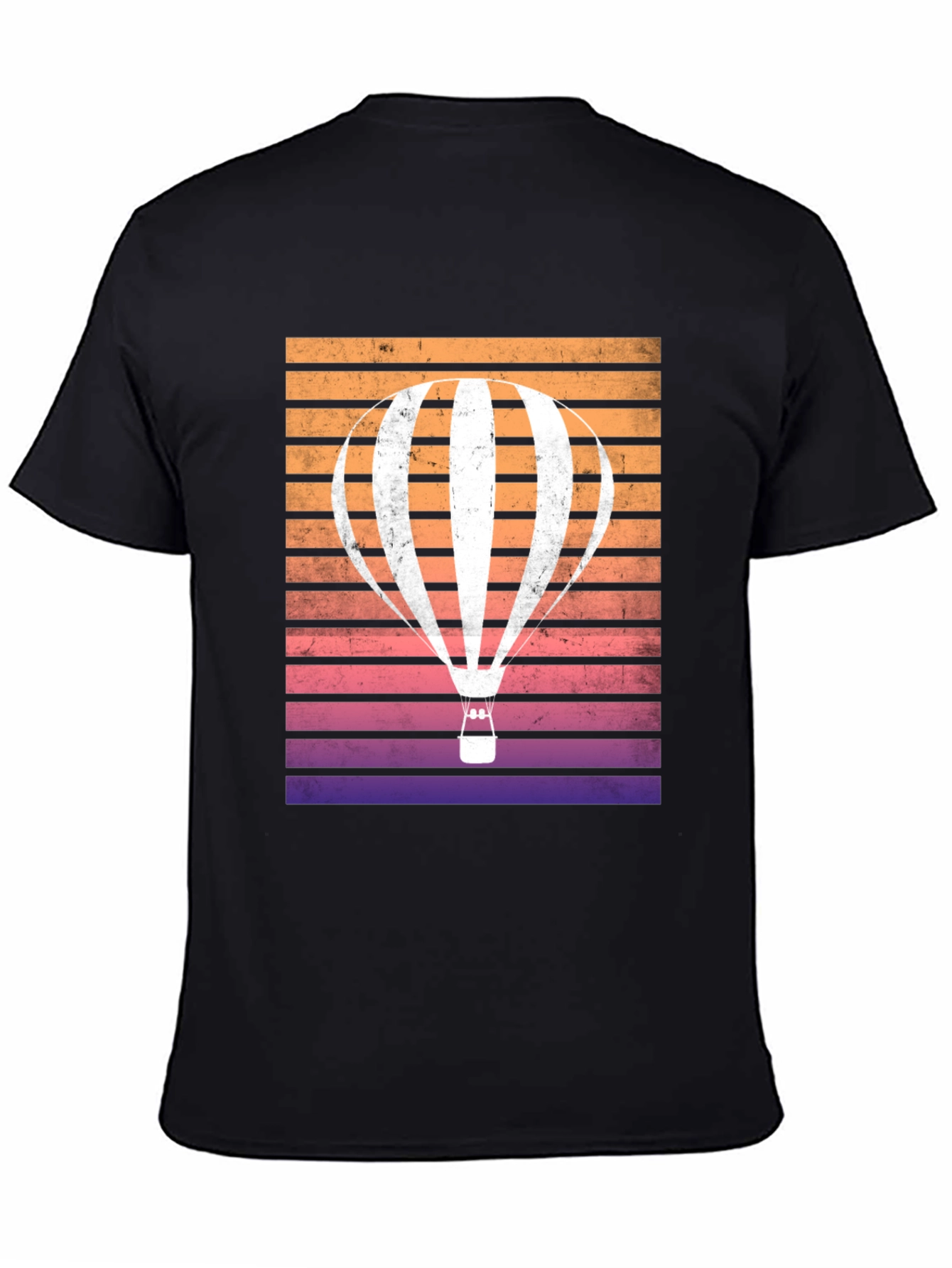 Retro Hot Air Balloon T-Shirt Vintage Style Tee