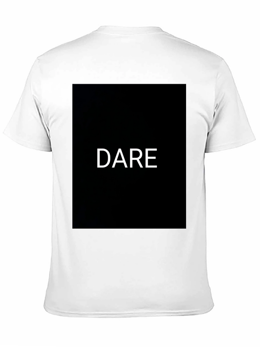 Dare Graphic Black T-Shirt