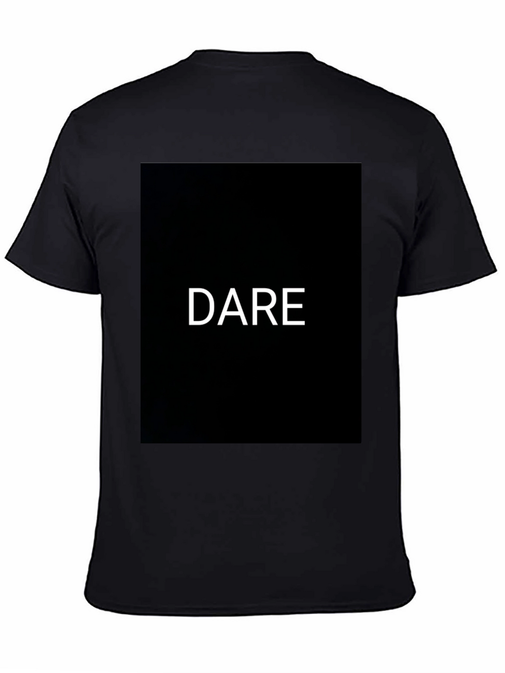 Dare Graphic Black T-Shirt