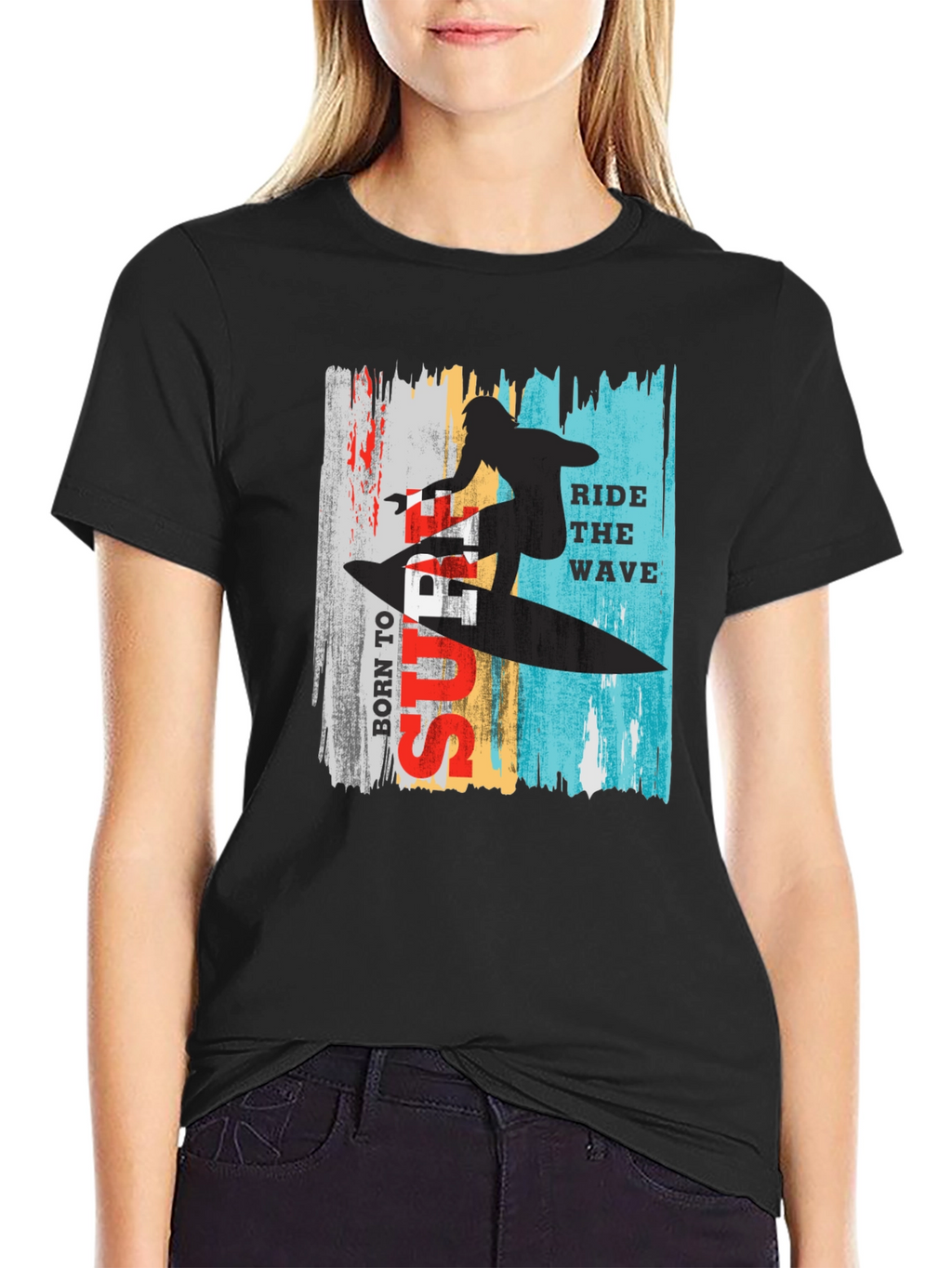 Born to Surf Graphic T-Shirt