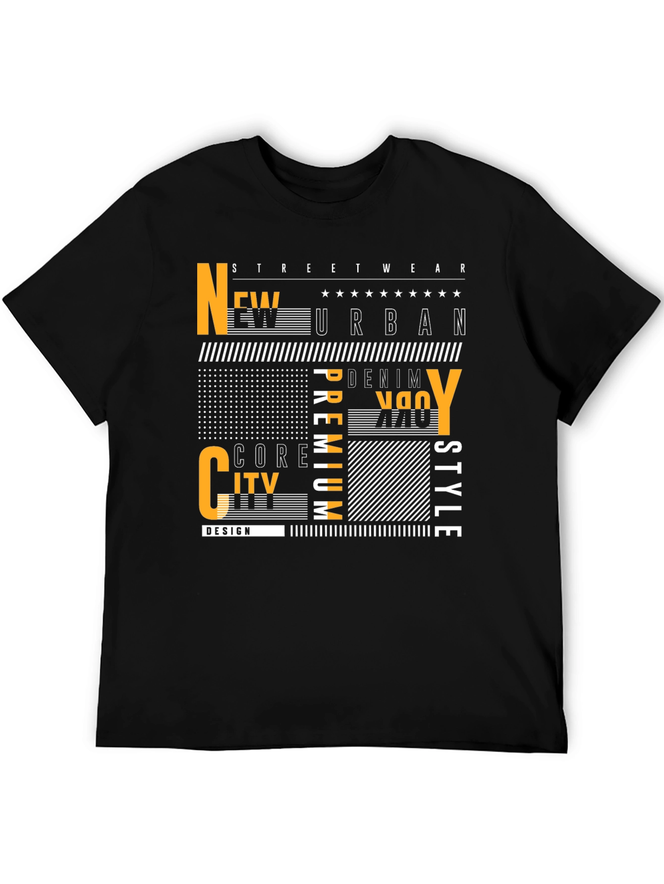 Urban Style Graphic Print Mens T-Shirt