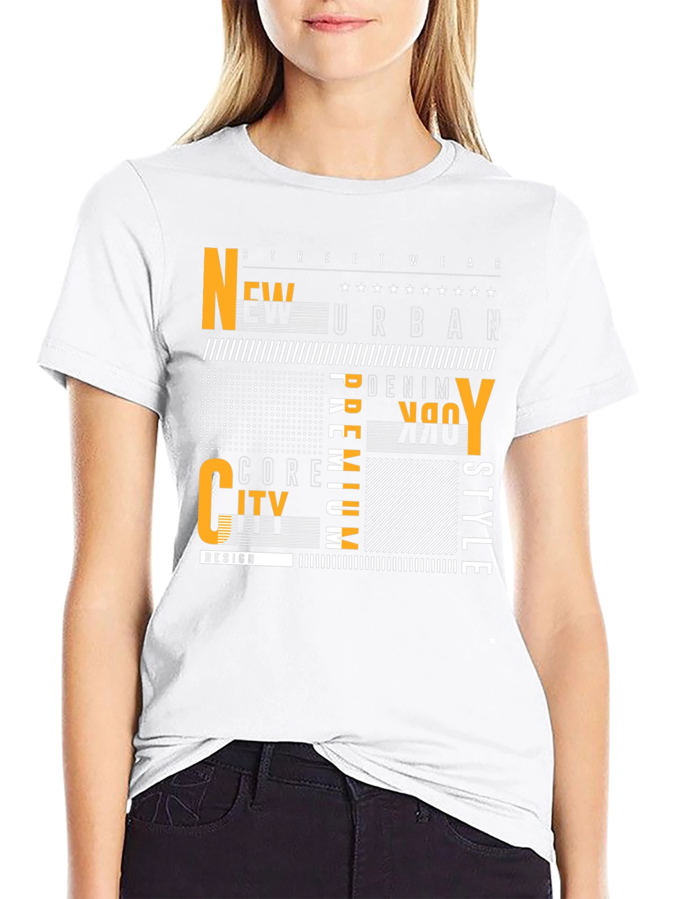 Urban Style Graphic Print Mens T-Shirt