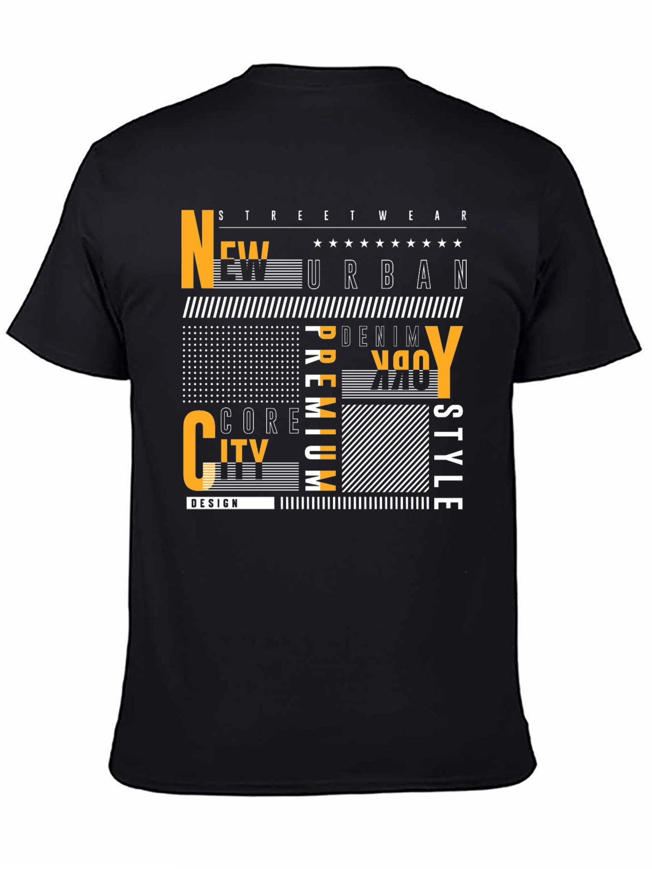 Urban Style Graphic Print Mens T-Shirt