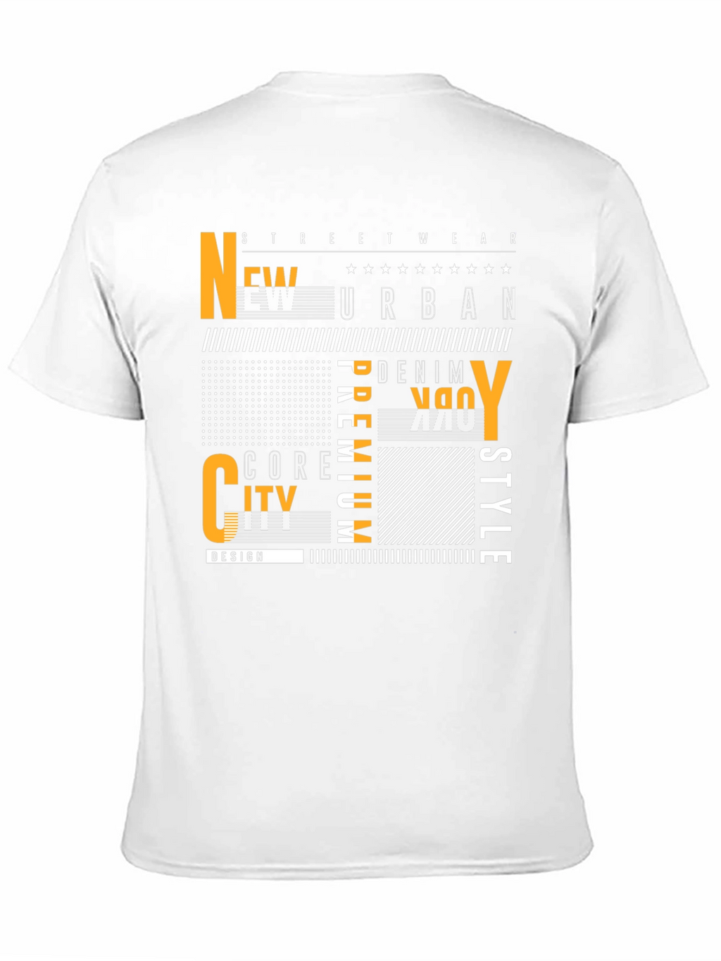 Urban Style Graphic Print Mens T-Shirt