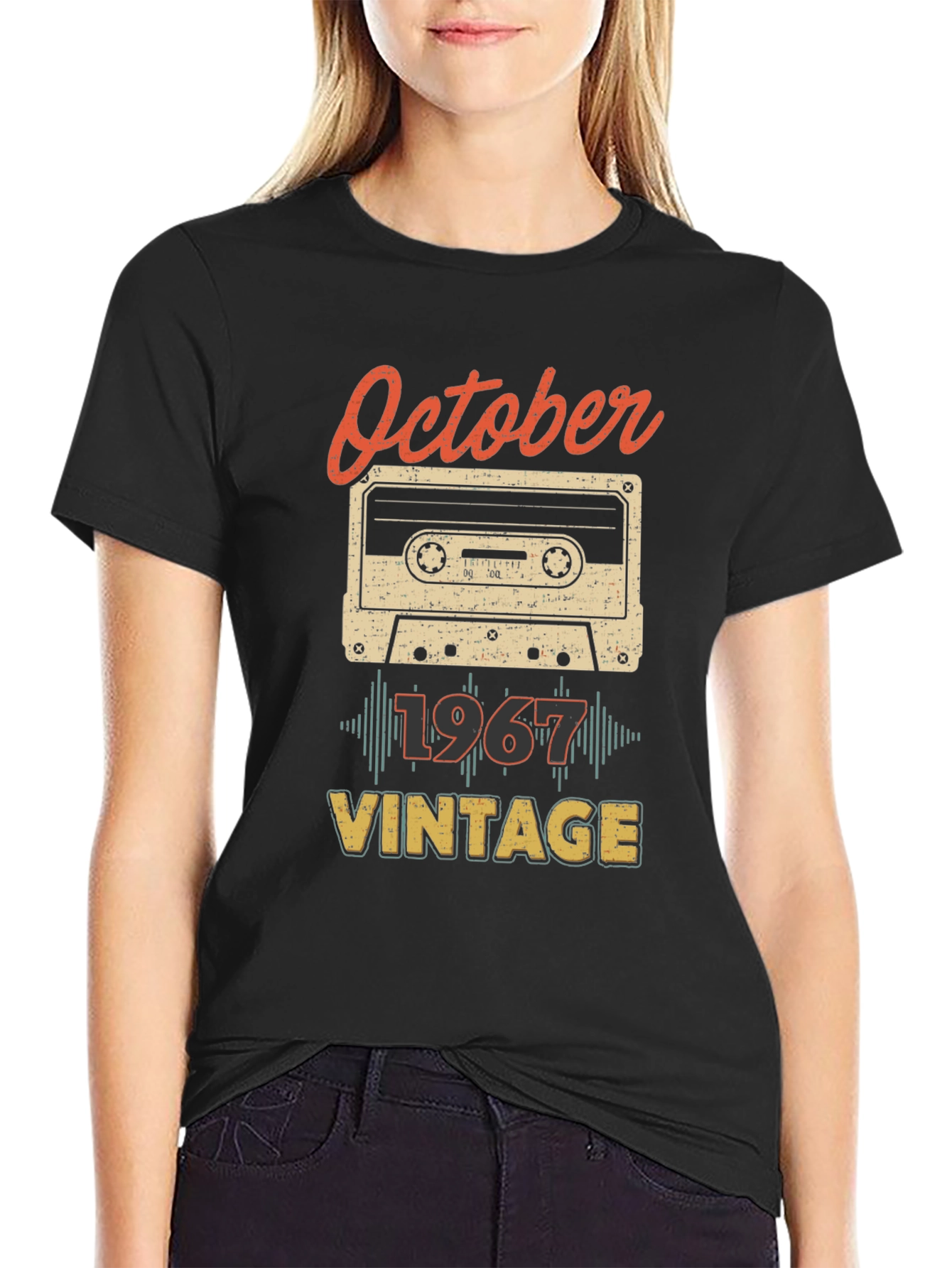 October 1967 Vintage Cassette Tape T-Shirt