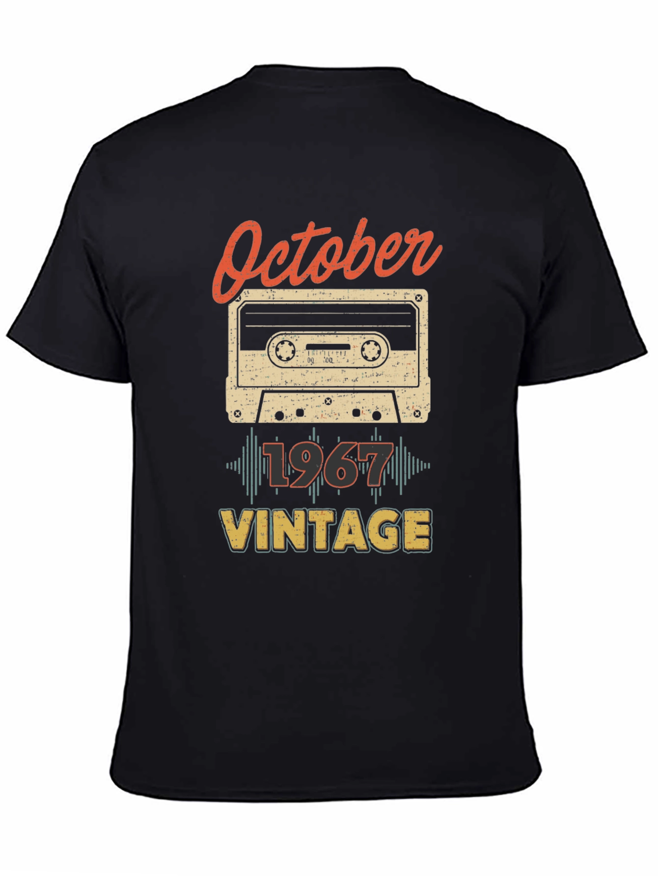 October 1967 Vintage Cassette Tape T-Shirt