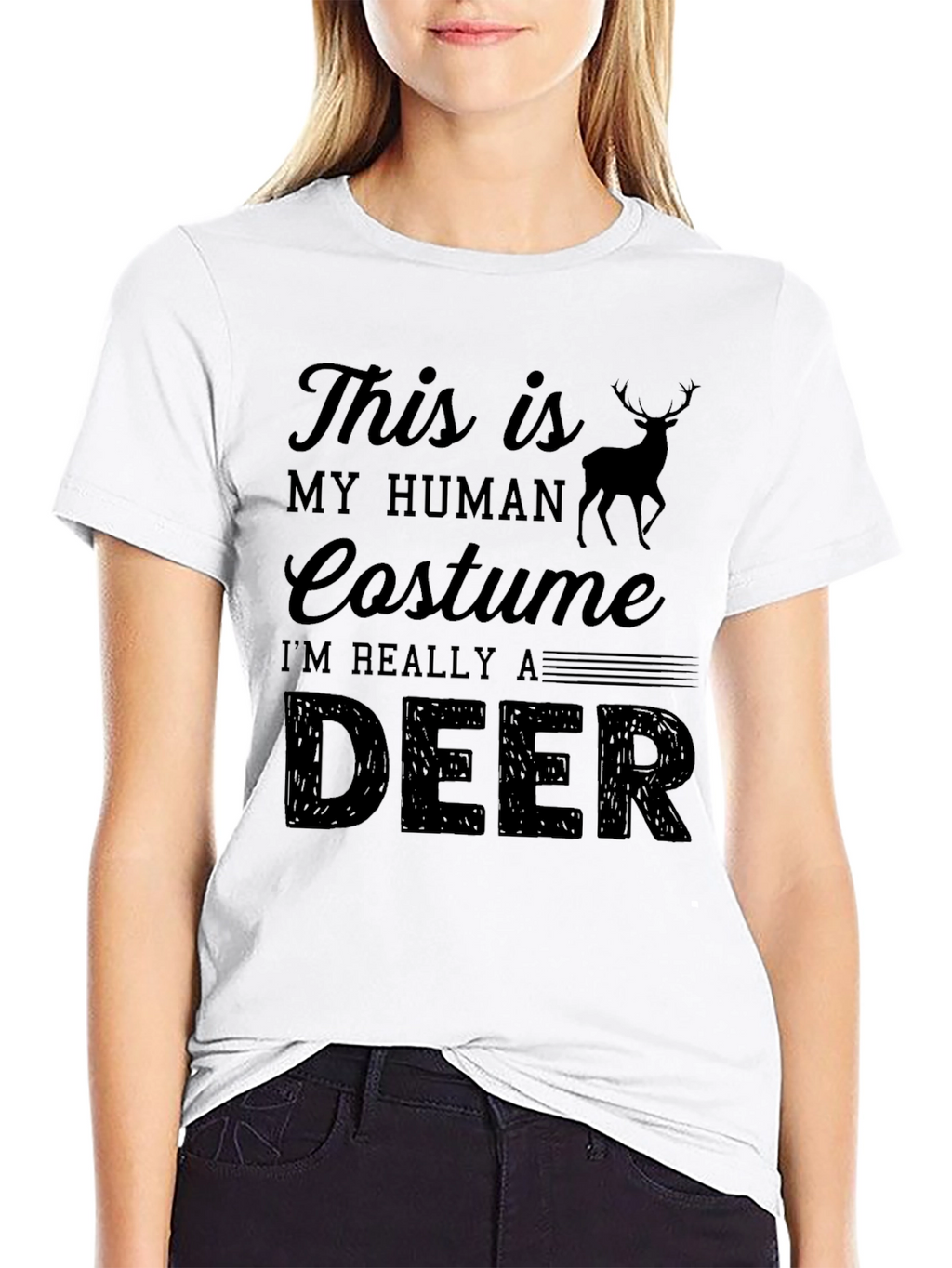 Funny Deer Costume T-Shirt