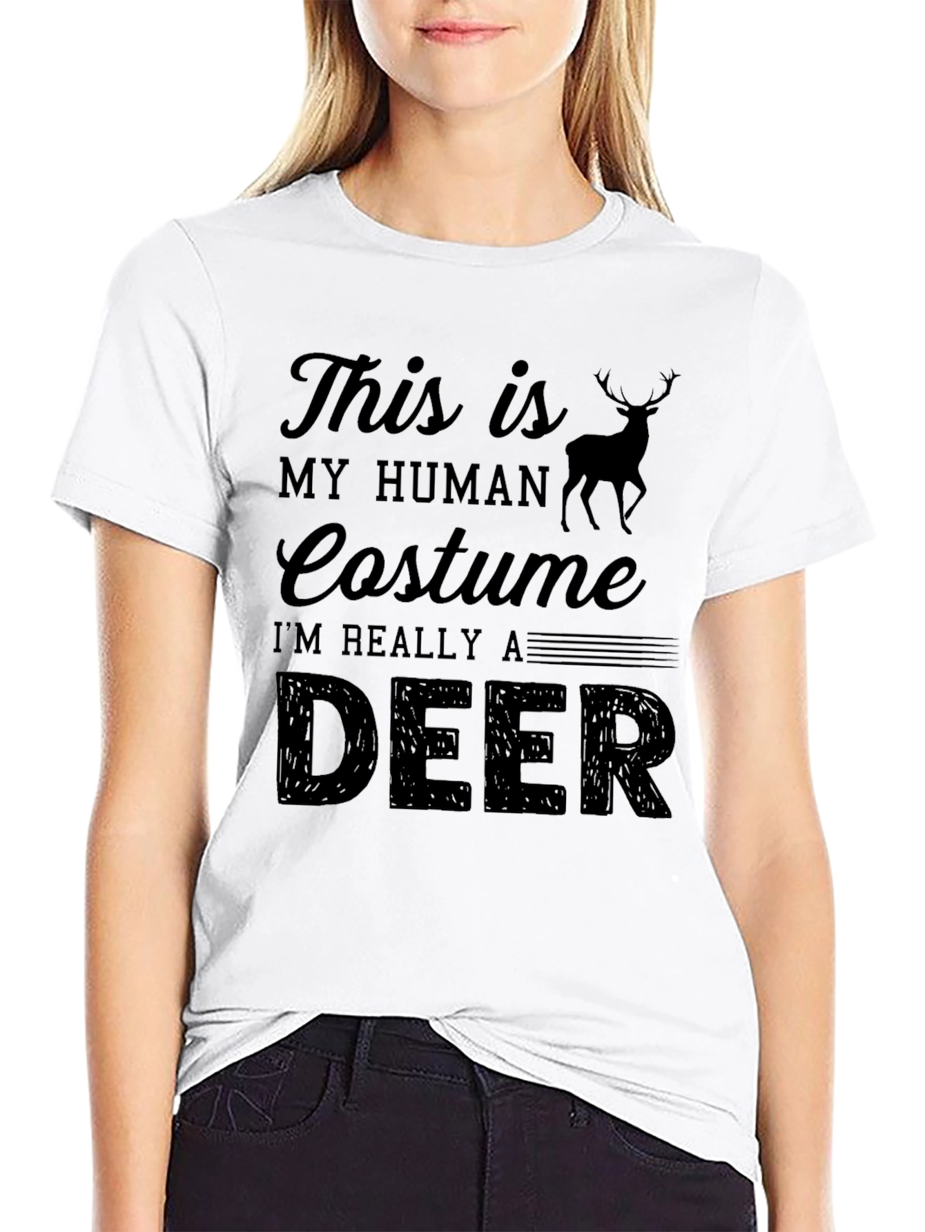 Funny Deer Costume T-Shirt