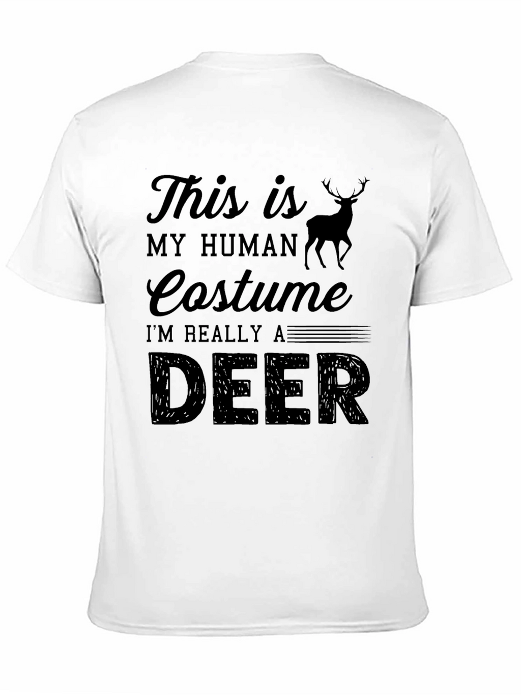 Funny Deer Costume T-Shirt