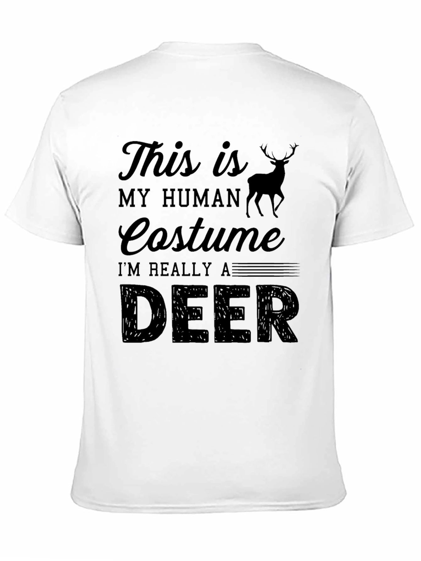 Funny Deer Costume T-Shirt