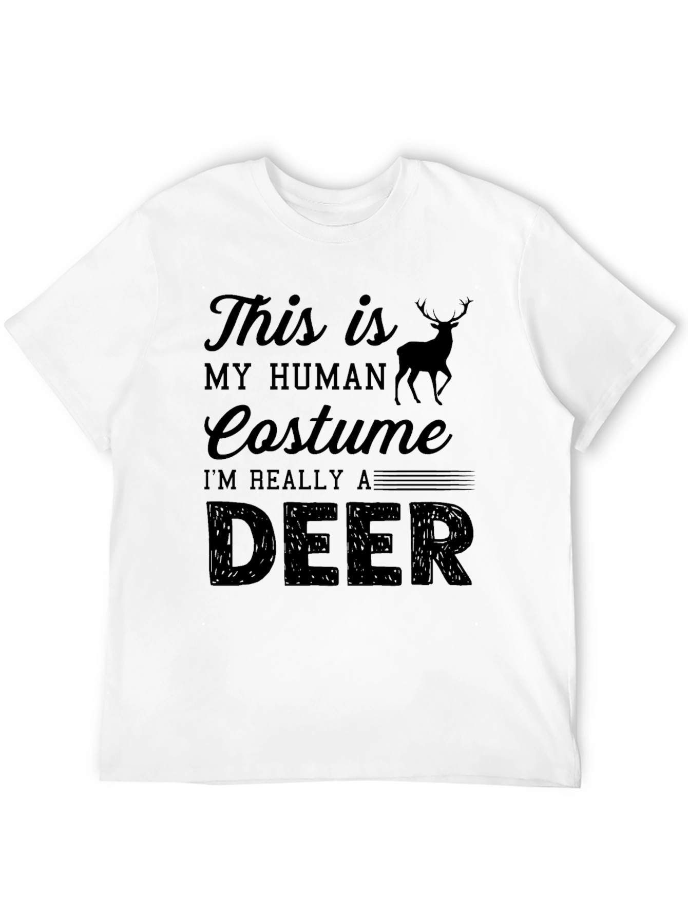 Funny Deer Costume T-Shirt