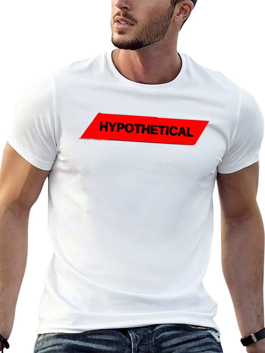 Hypothetical Graphic Tee - Black