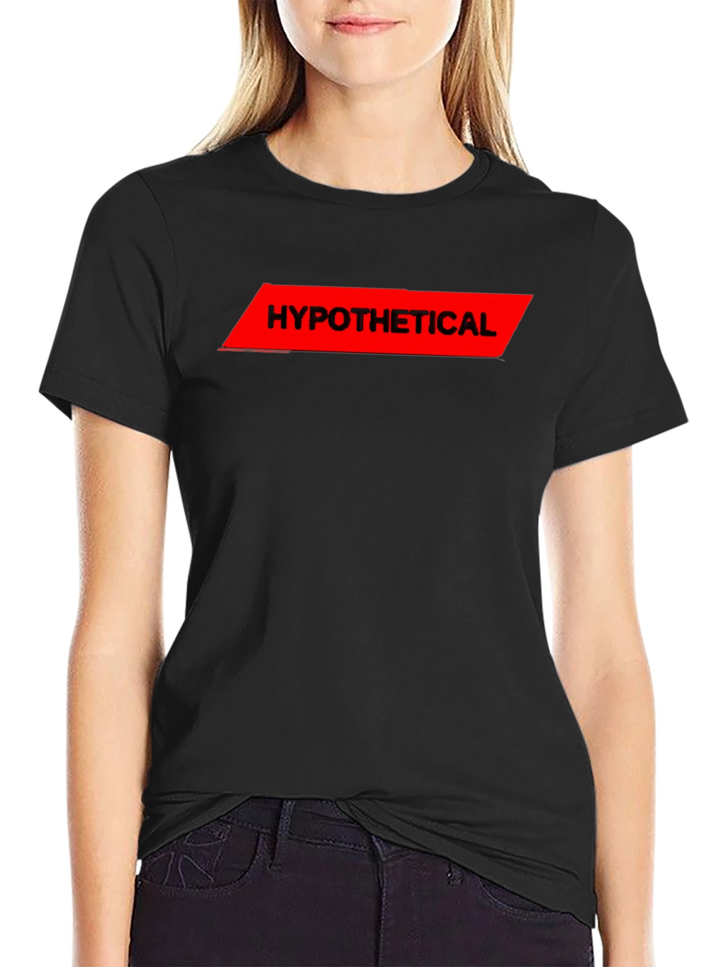 Hypothetical Graphic Tee - Black
