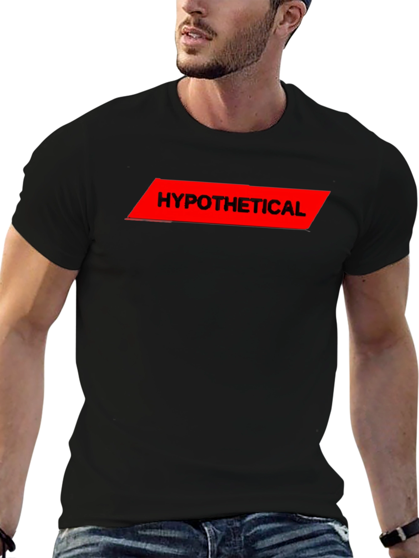 Hypothetical Graphic Tee - Black