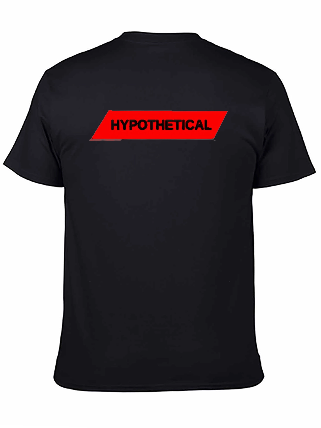 Hypothetical Graphic Tee - Black