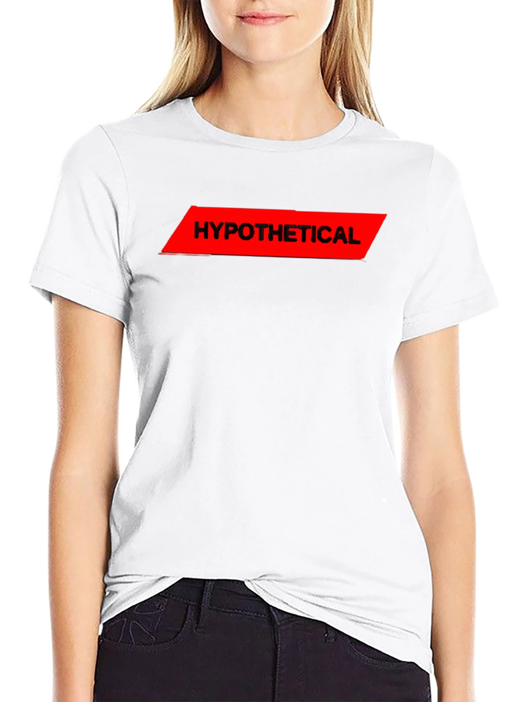 Hypothetical Graphic Tee - Black