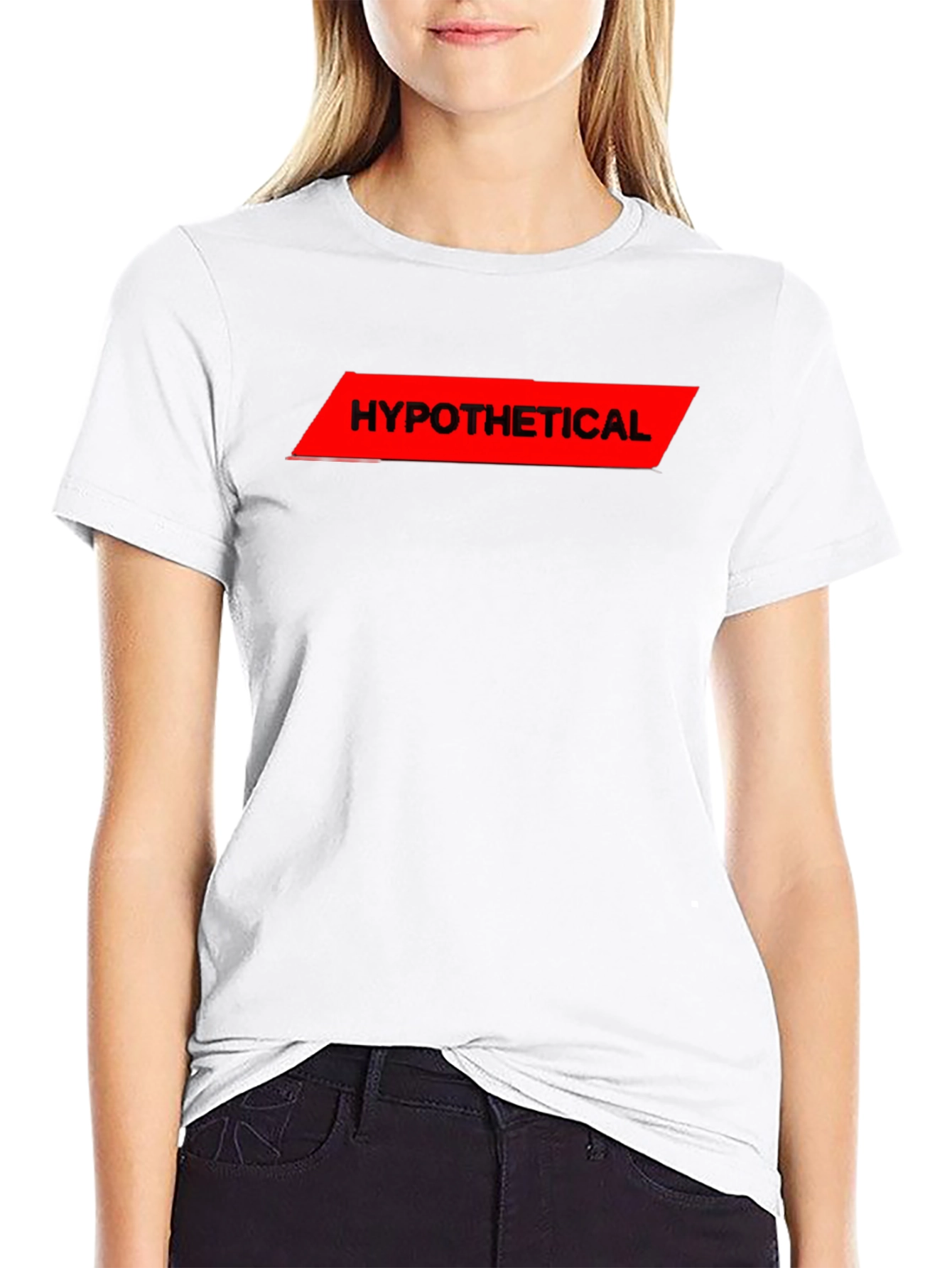 Hypothetical Graphic Tee - Black