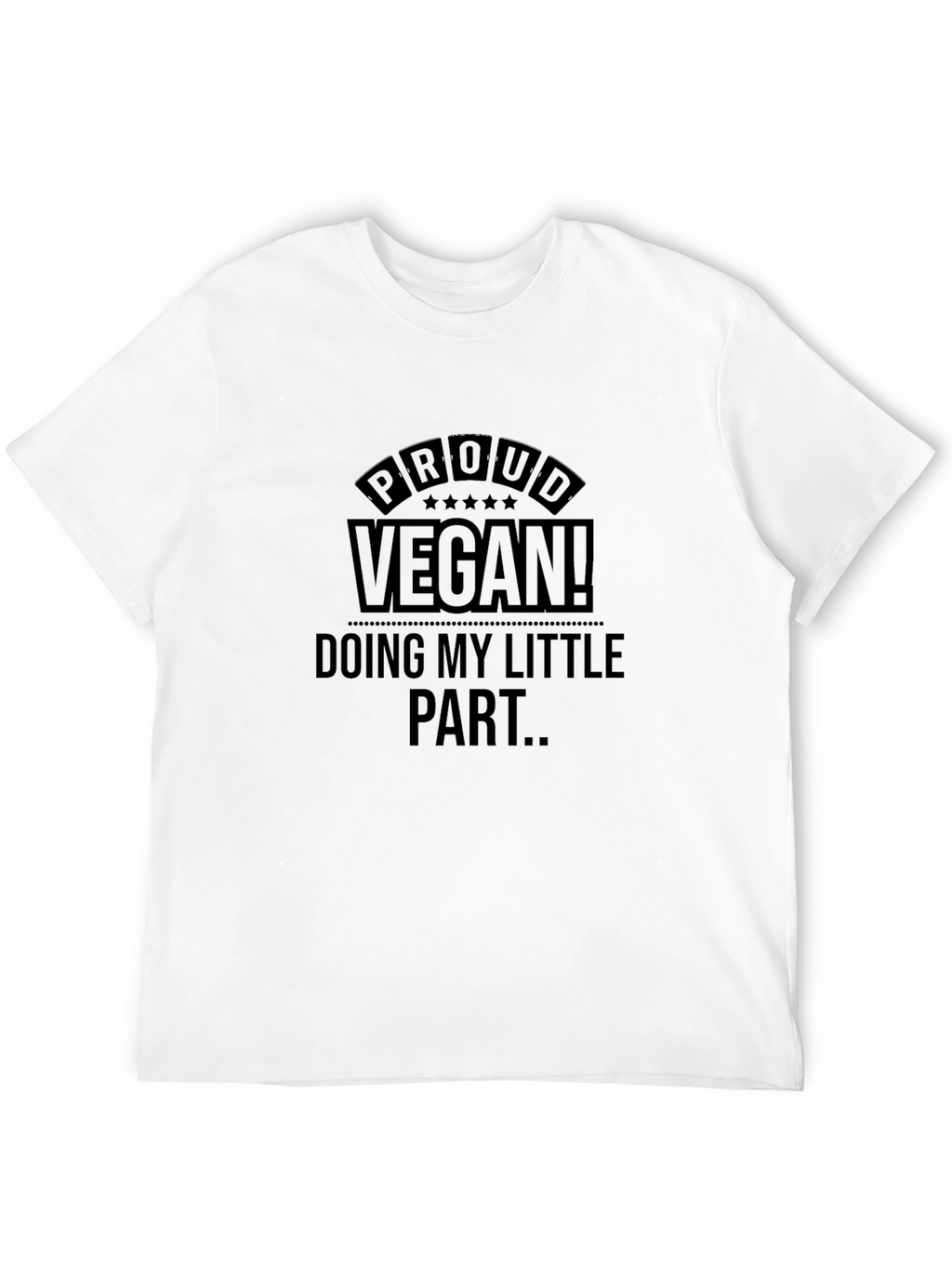 Proud Vegan T-Shirt - Eco-Friendly Lifestyle Tee