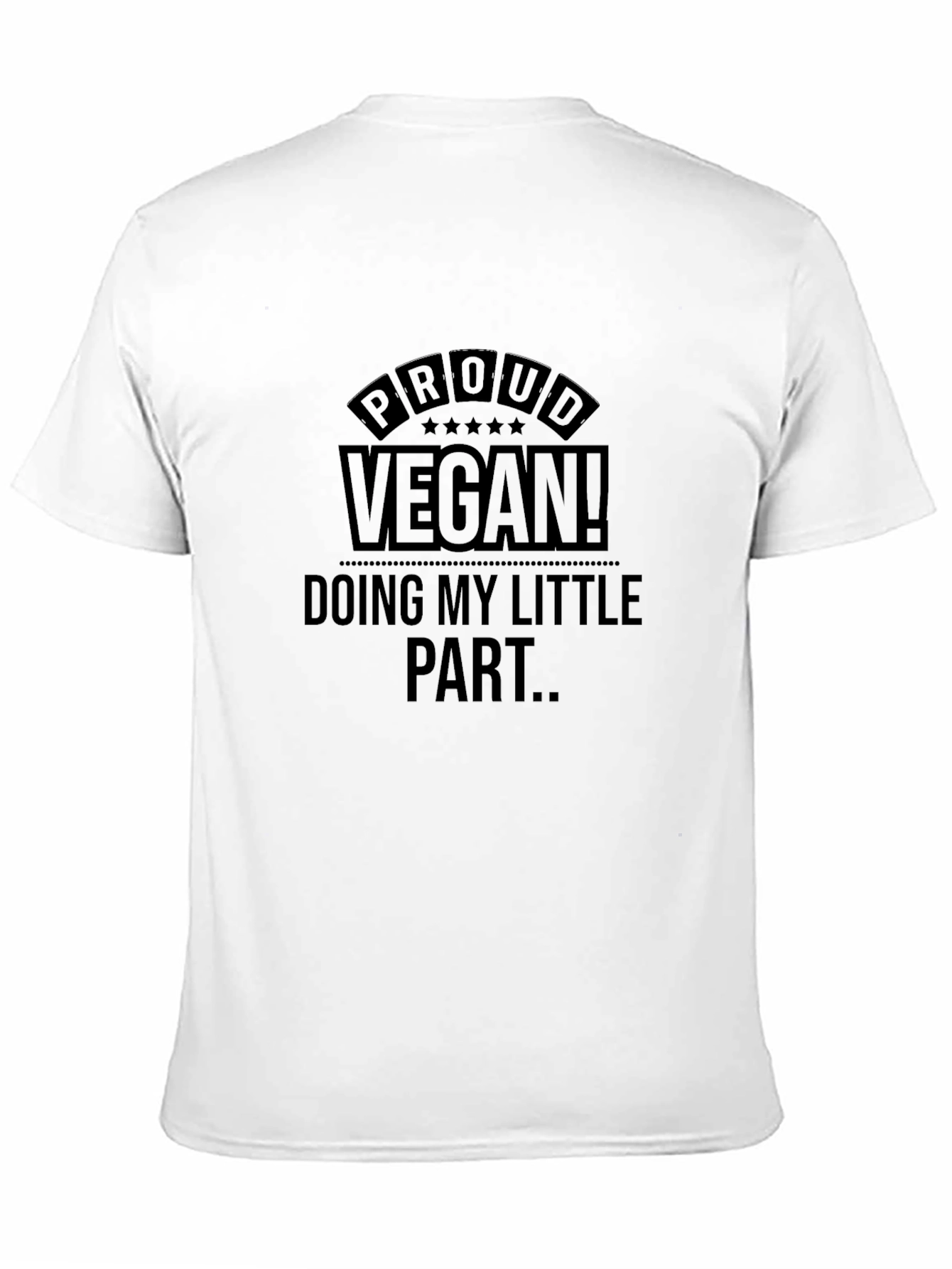 Proud Vegan T-Shirt - Eco-Friendly Lifestyle Tee