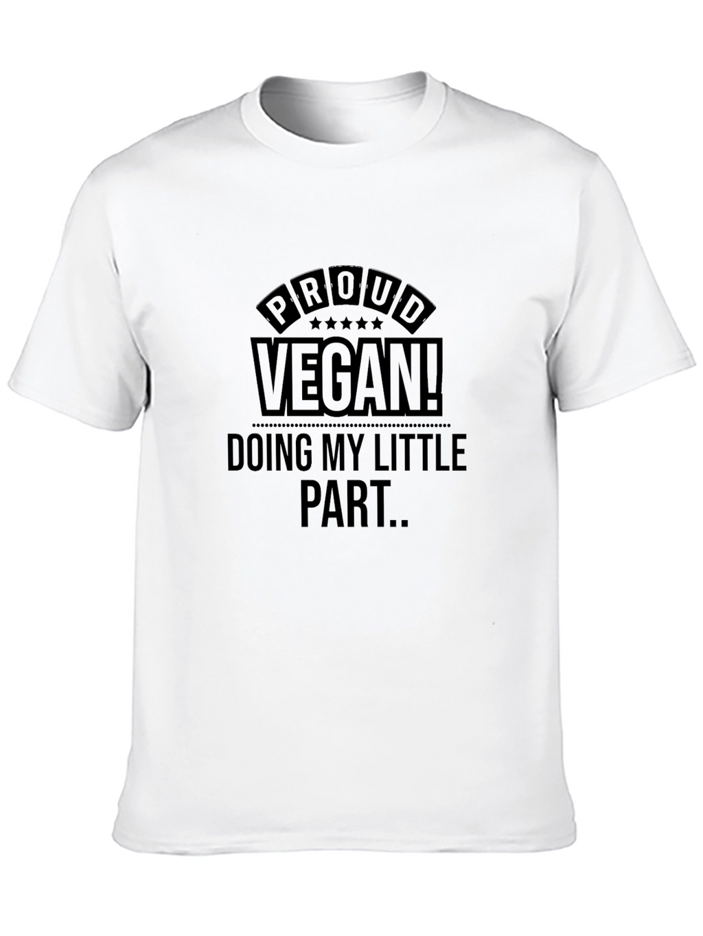 Proud Vegan T-Shirt - Eco-Friendly Lifestyle Tee