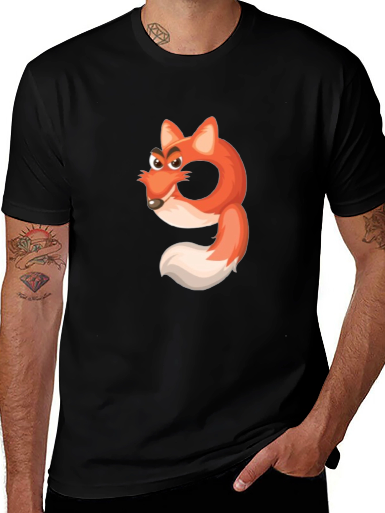 Fox Number 9 Graphic Tee
