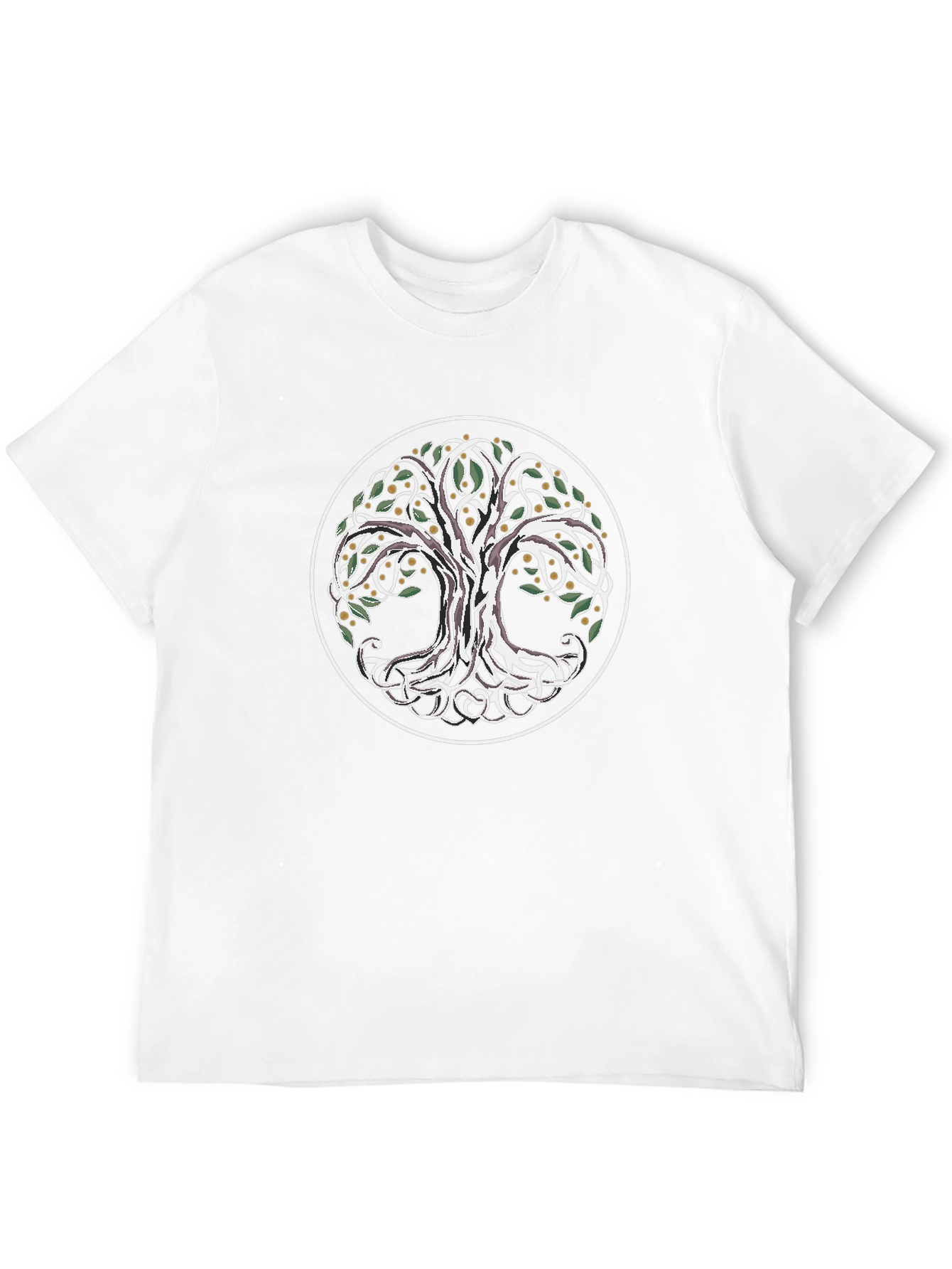 Tree of Life Graphic T-Shirt - Celtic Knot Design