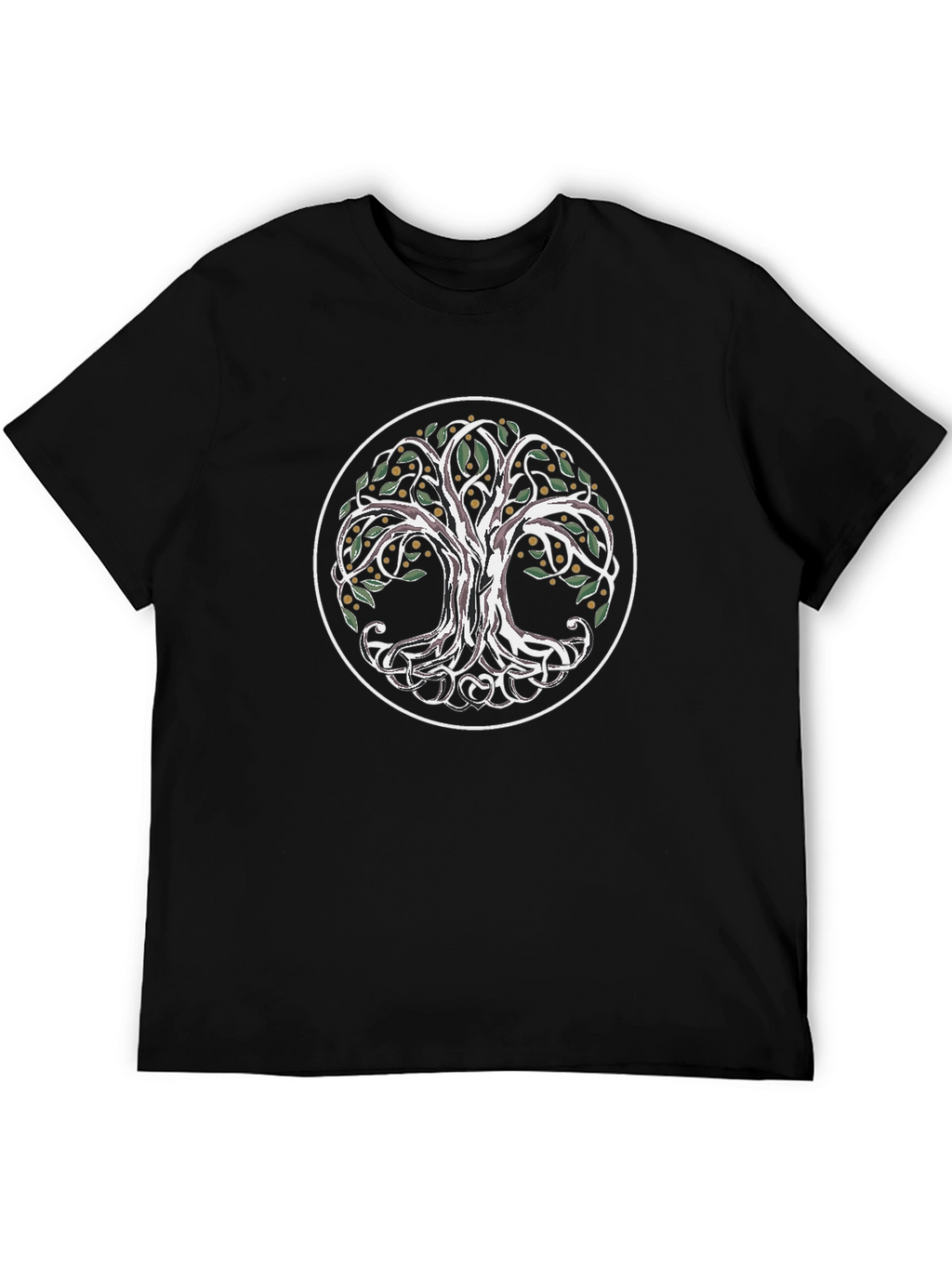 Tree of Life Graphic T-Shirt - Celtic Knot Design