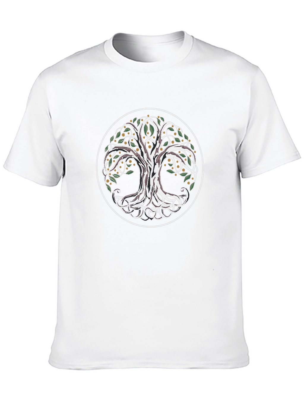 Tree of Life Graphic T-Shirt - Celtic Knot Design
