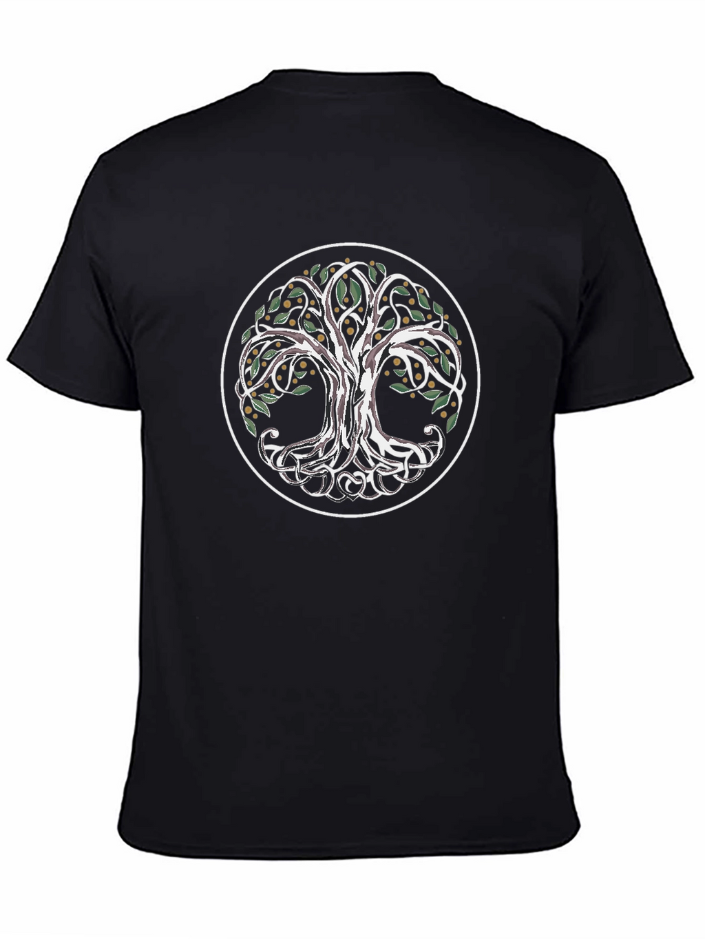 Tree of Life Graphic T-Shirt - Celtic Knot Design