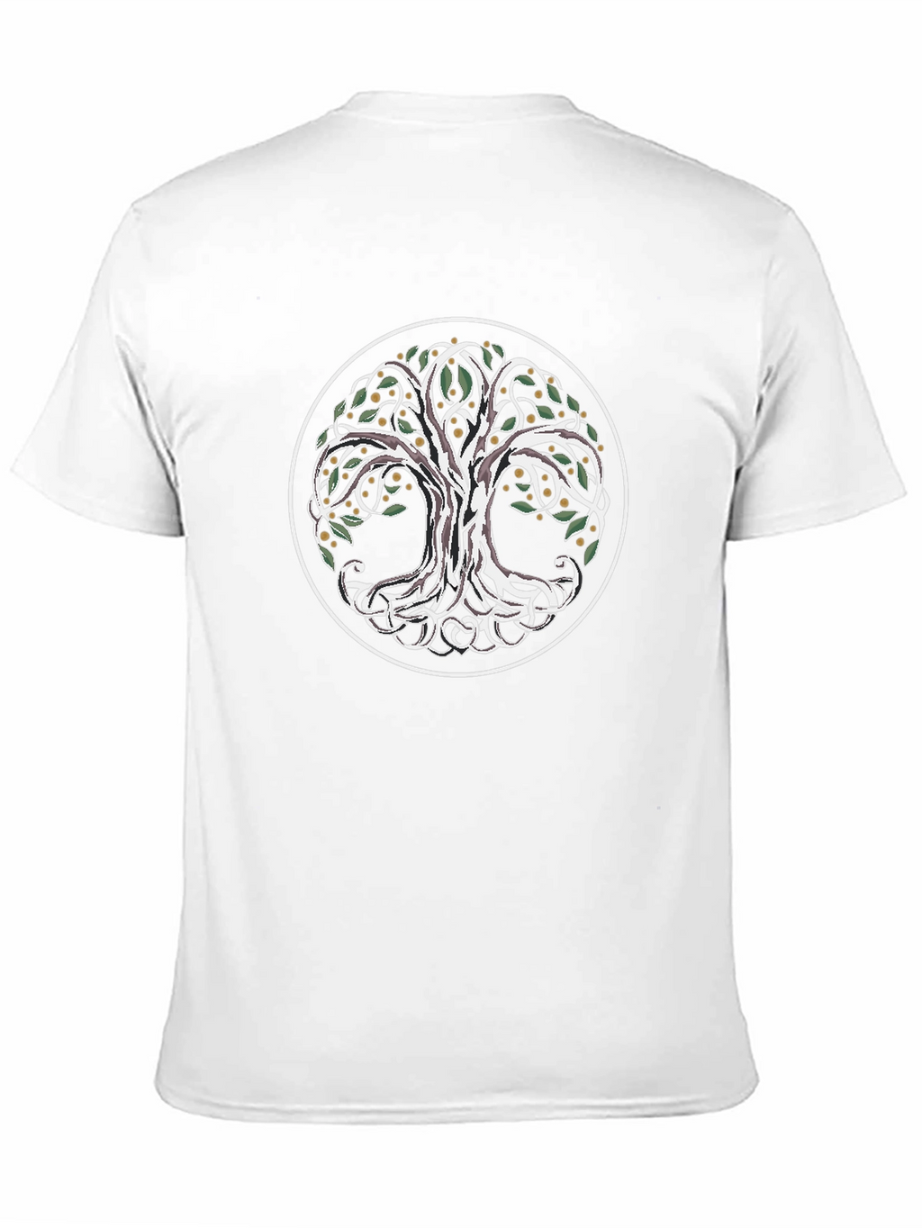 Tree of Life Graphic T-Shirt - Celtic Knot Design