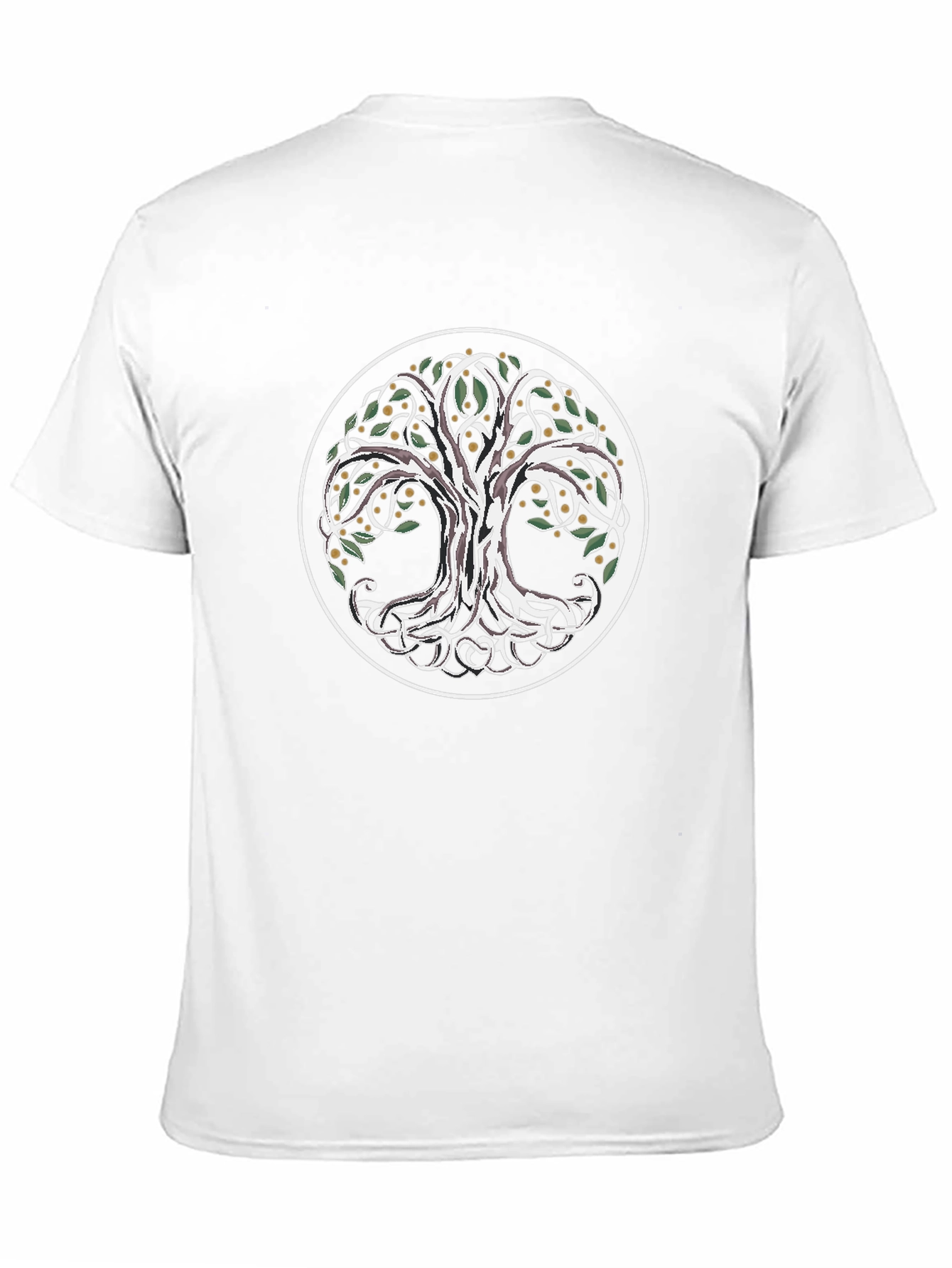 Tree of Life Graphic T-Shirt - Celtic Knot Design