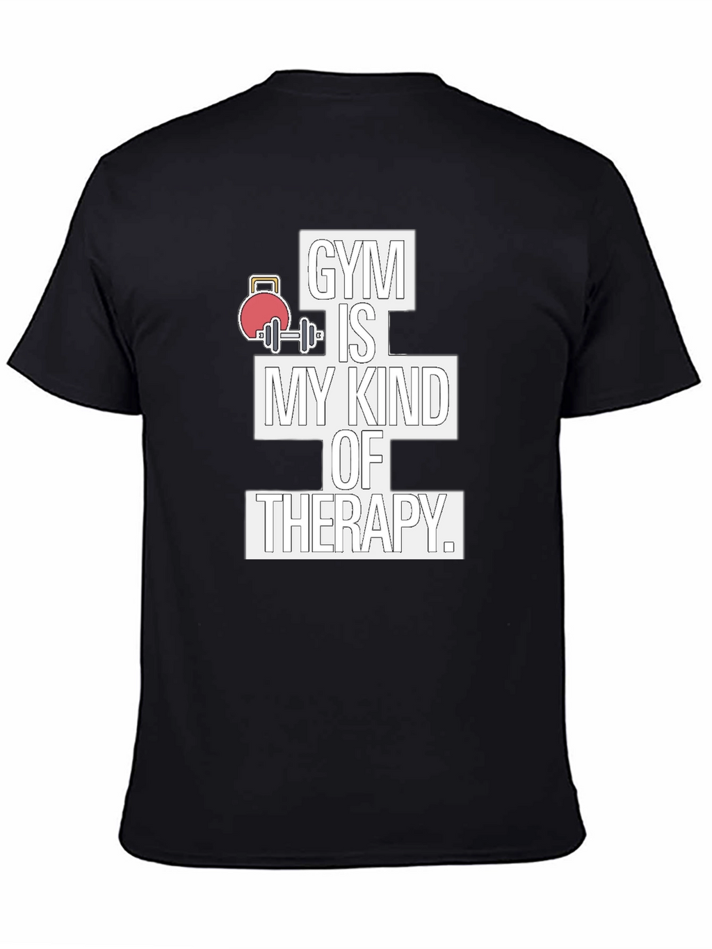 Gym is My Kind of Therapy Graphic T-Shirt