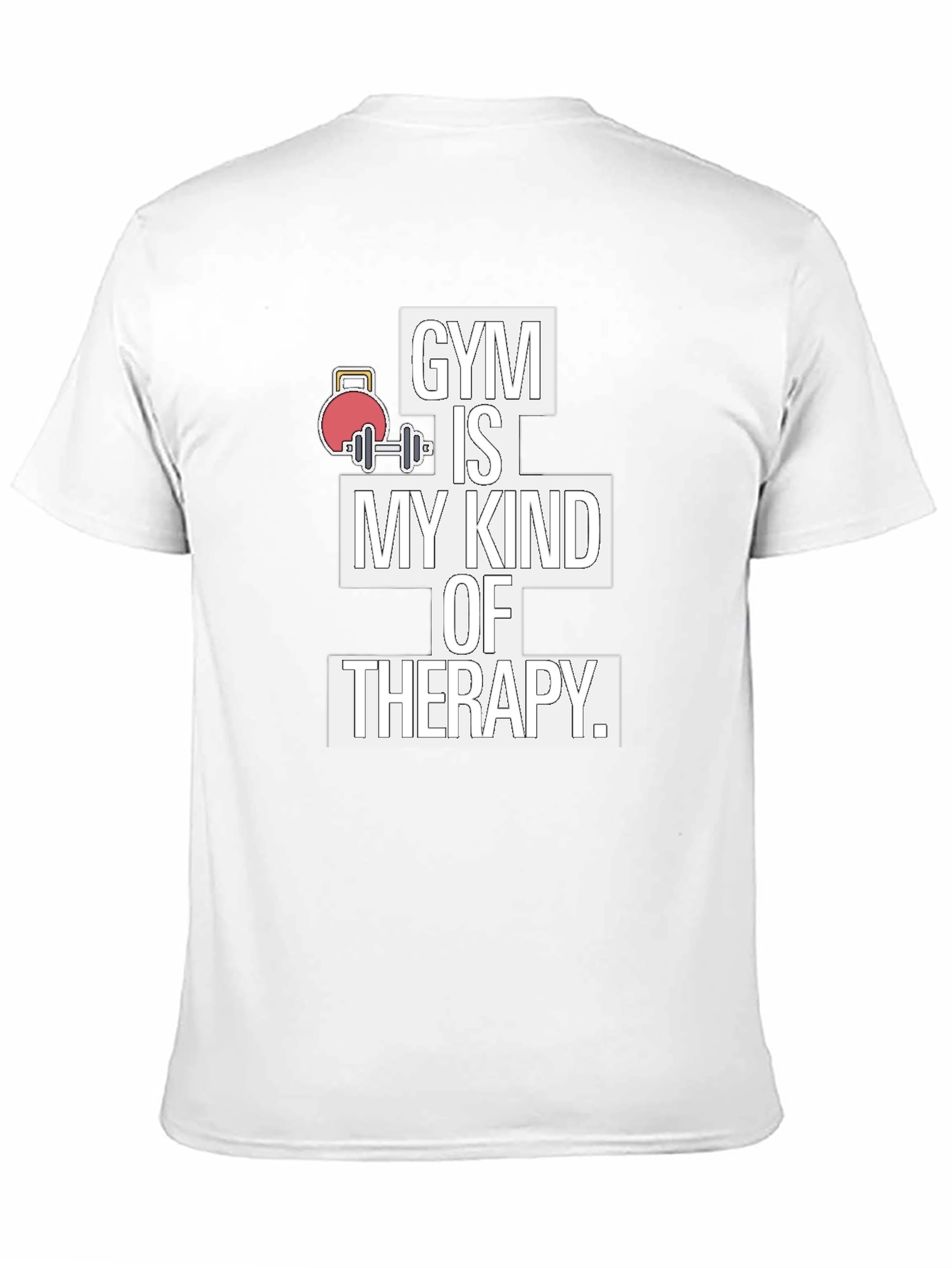 Gym is My Kind of Therapy Graphic T-Shirt