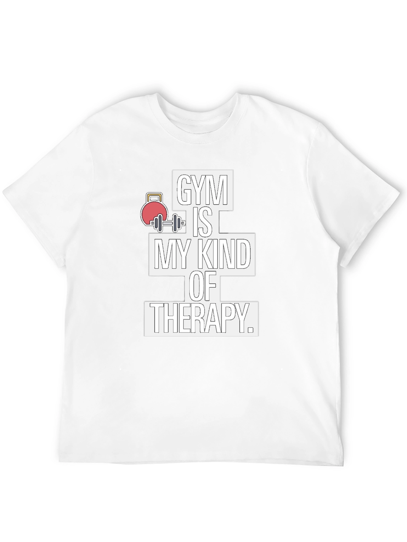 Gym is My Kind of Therapy Graphic T-Shirt