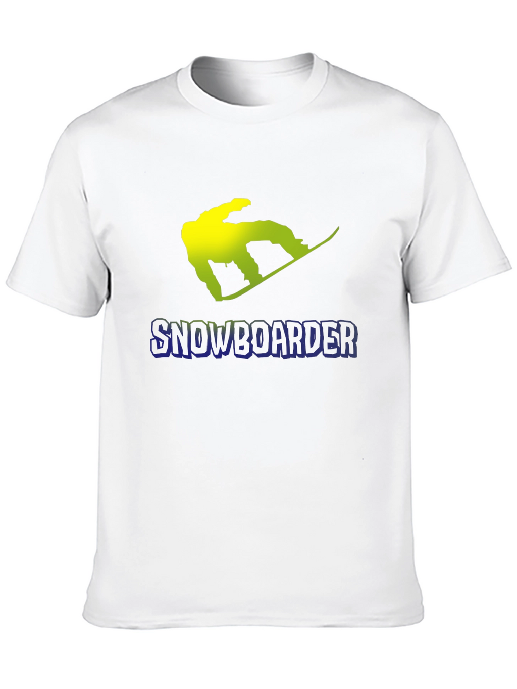 Snowboarder Graphic Black T-Shirt