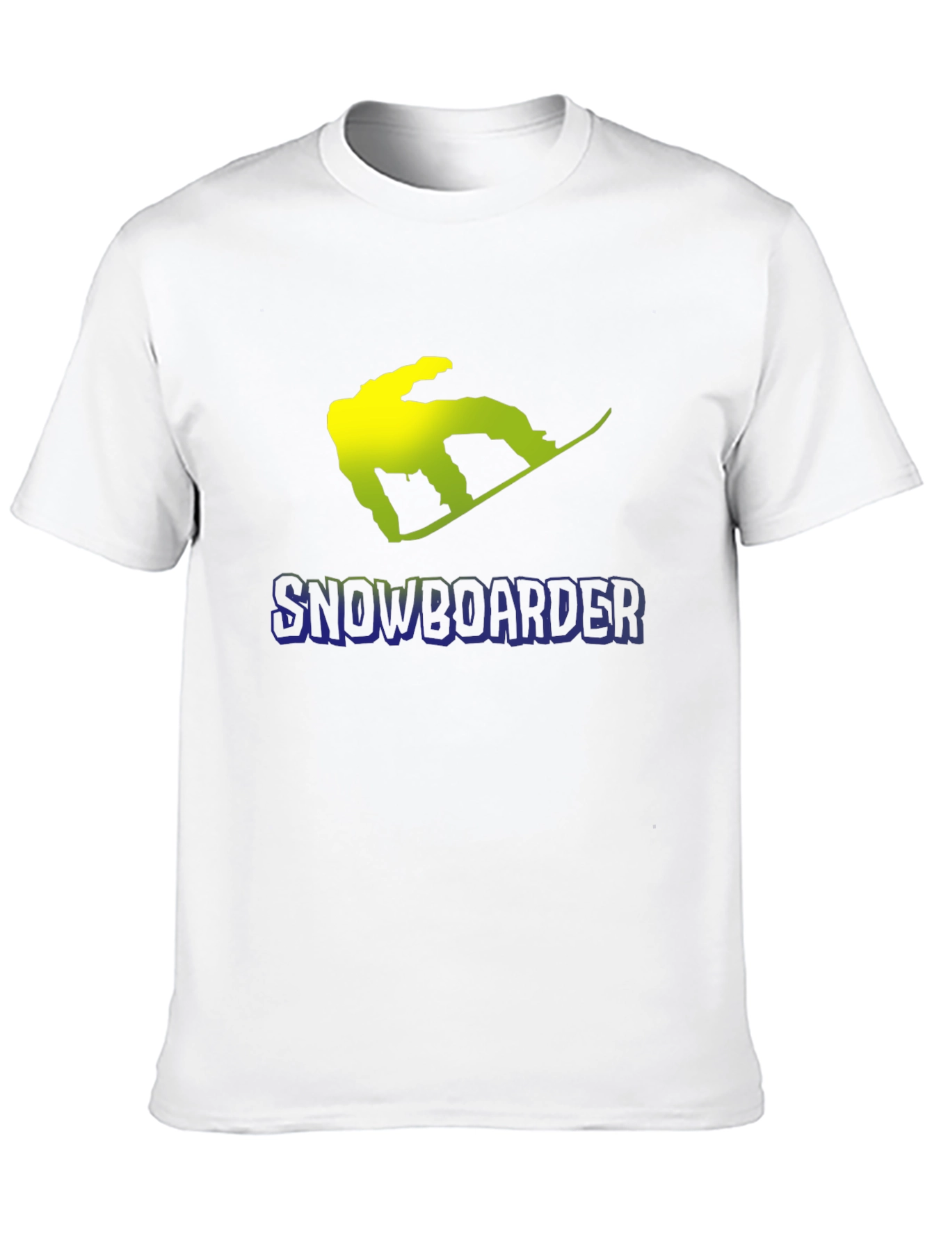 Snowboarder Graphic Black T-Shirt