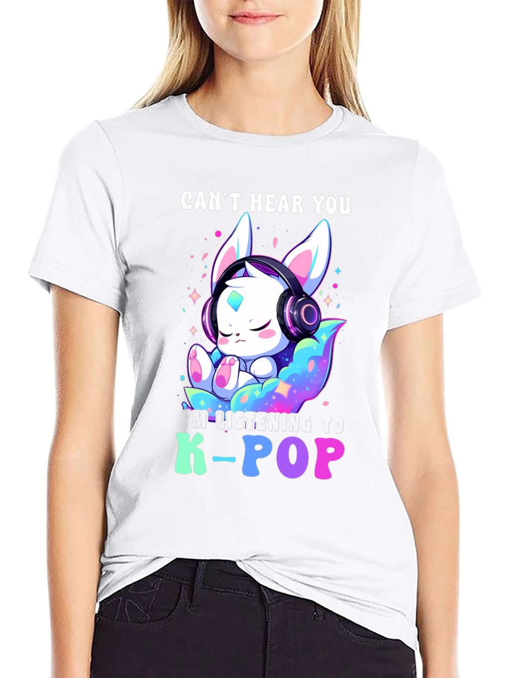 K-Pop Fan T-Shirt - Cant Hear You