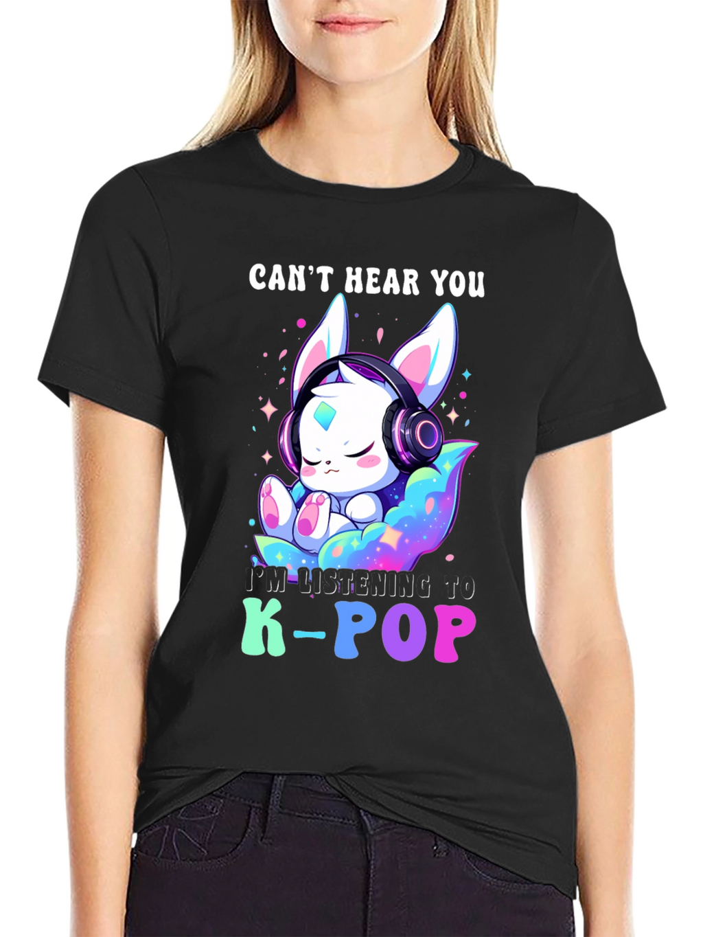 K-Pop Fan T-Shirt - Cant Hear You