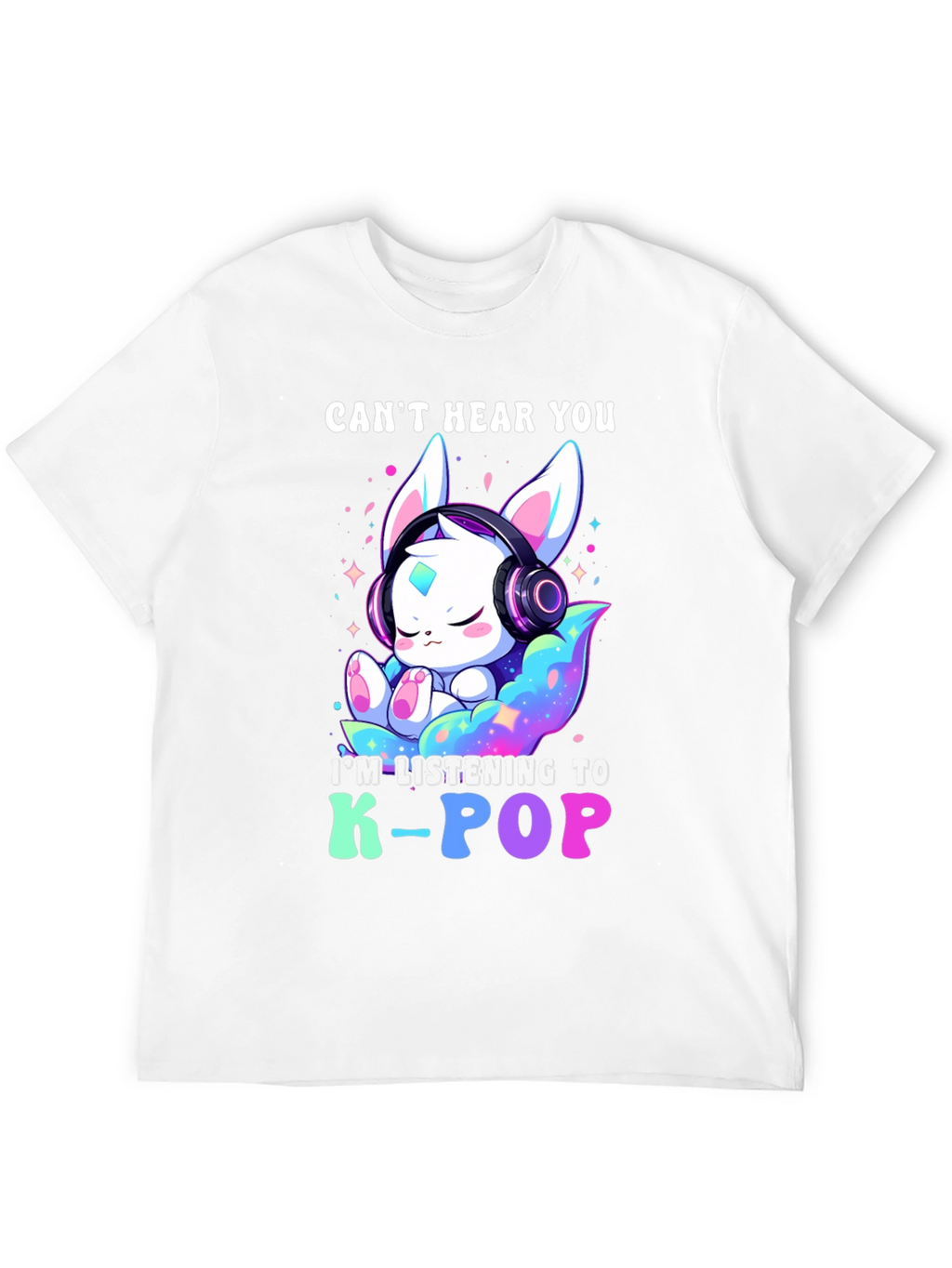 K-Pop Fan T-Shirt - Cant Hear You