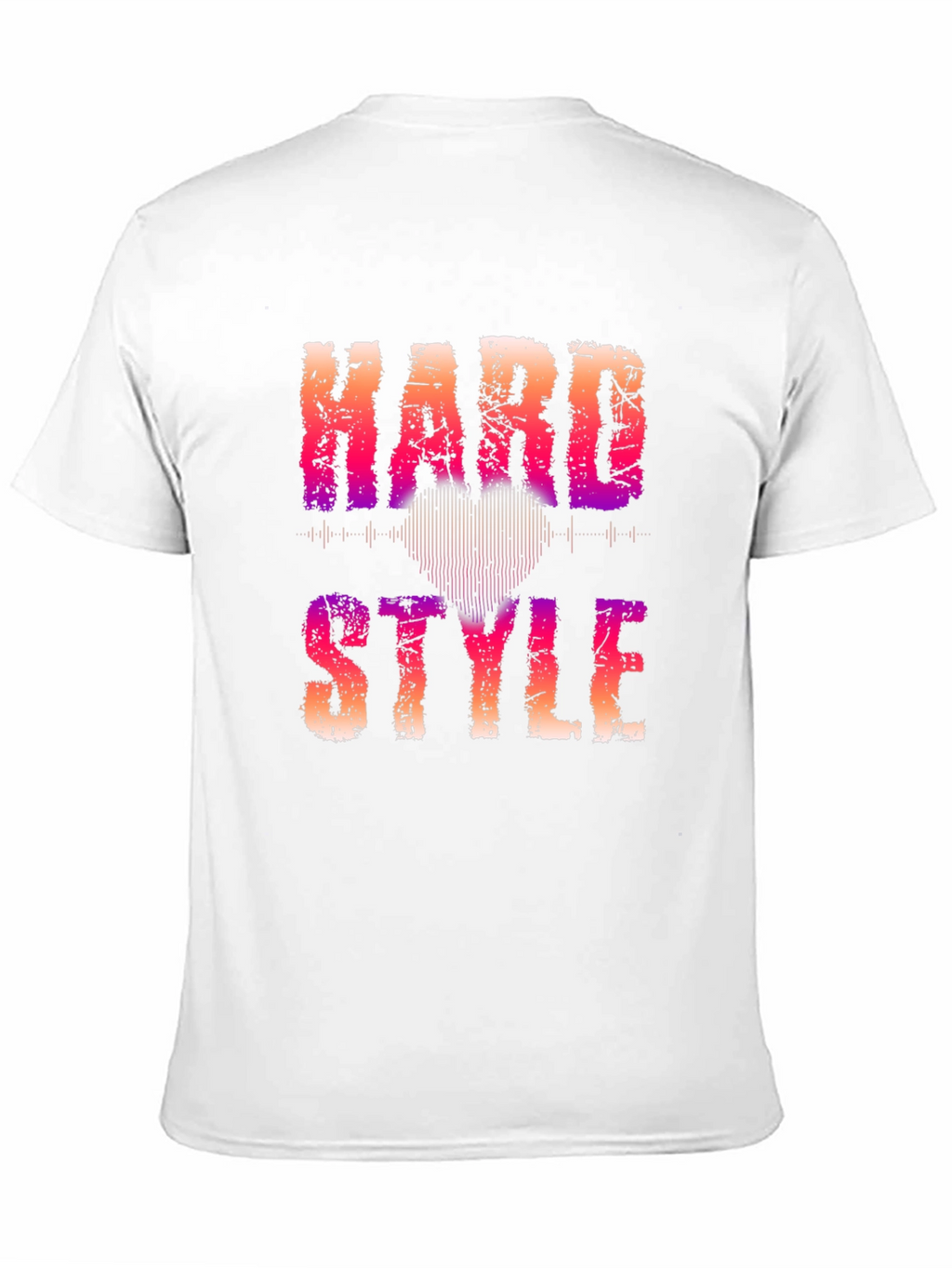 Hard Style Graphic Print Black T-Shirt