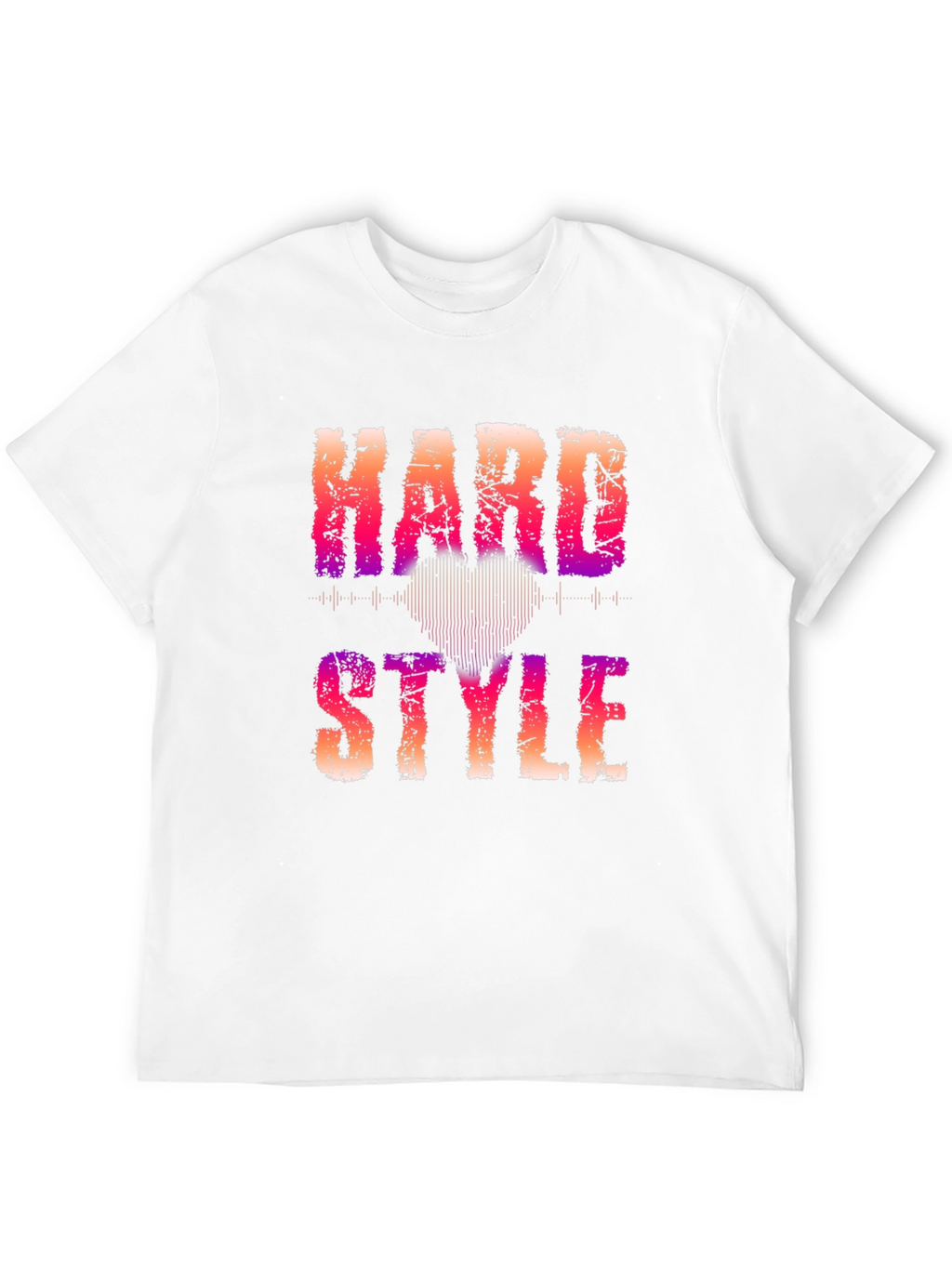 Hard Style Graphic Print Black T-Shirt