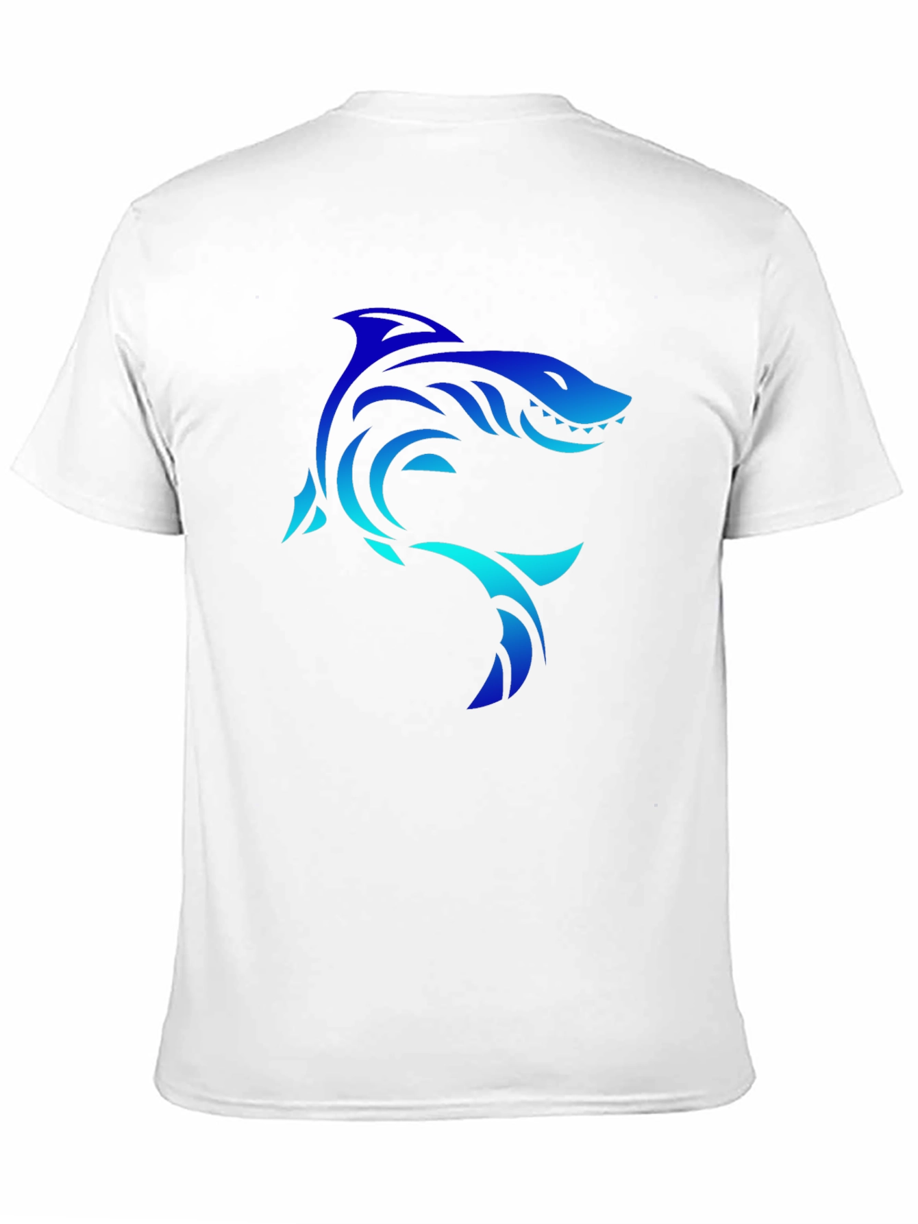 Shark Graphic Black Tee - Cool Unique Design