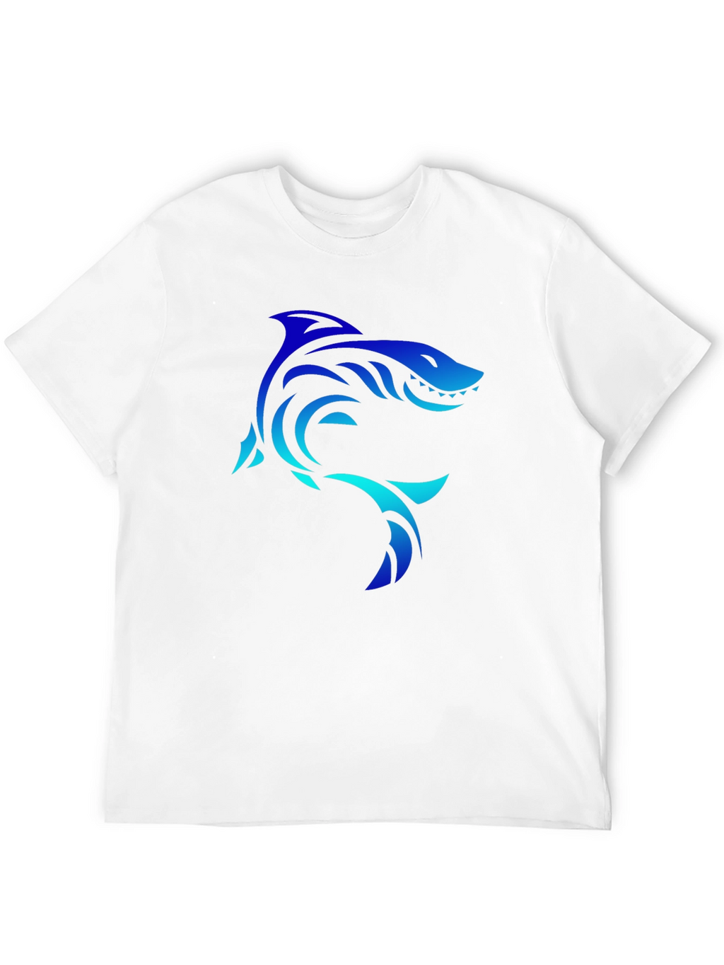 Shark Graphic Black Tee - Cool Unique Design