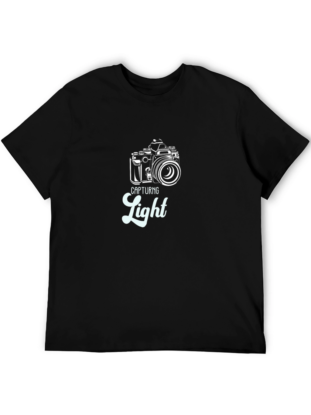Capturing Light Graphic Tee - Black