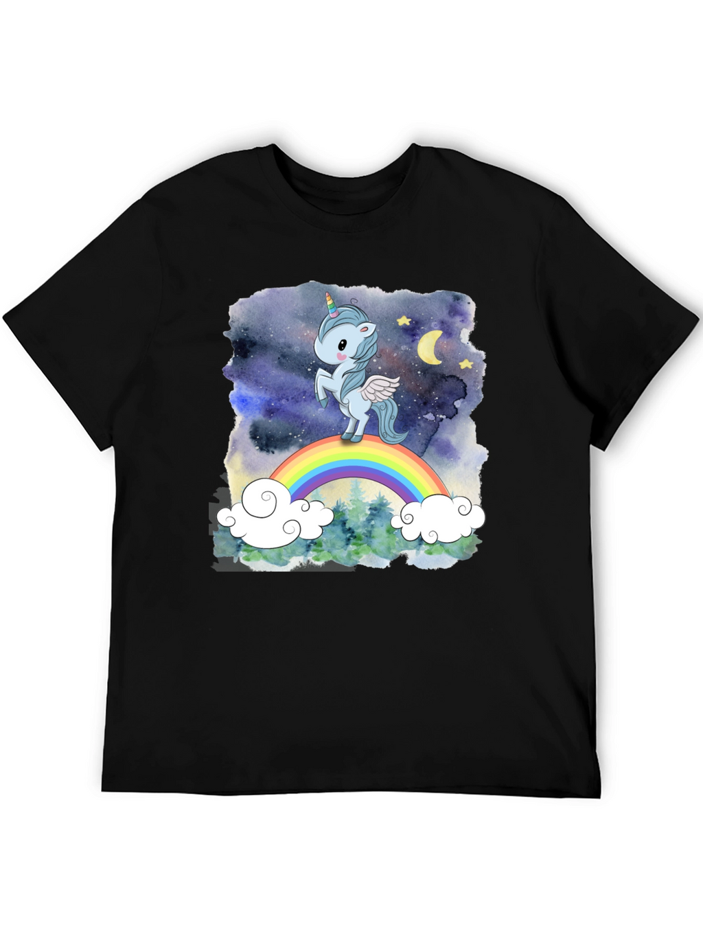 Unicorn Rainbow Graphic Tee