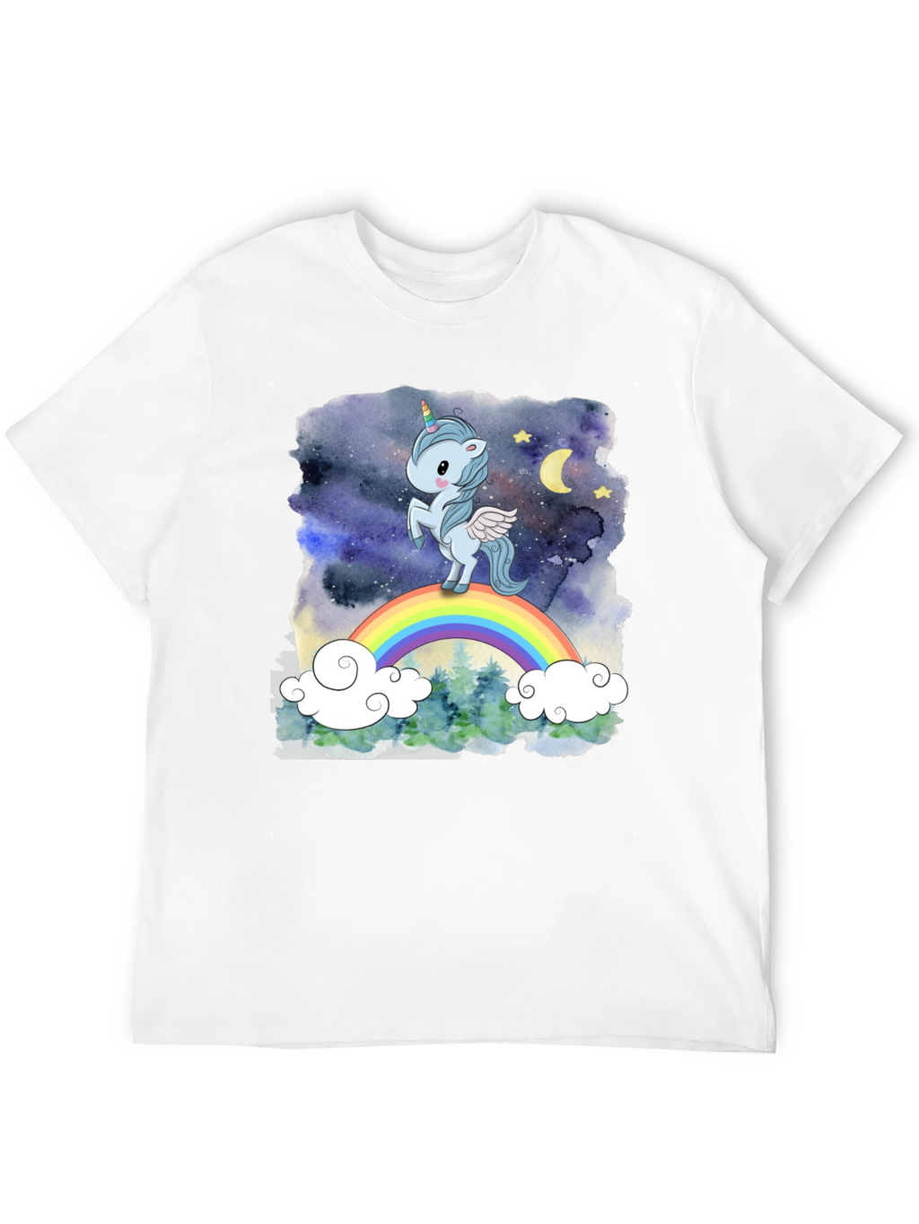 Unicorn Rainbow Graphic Tee