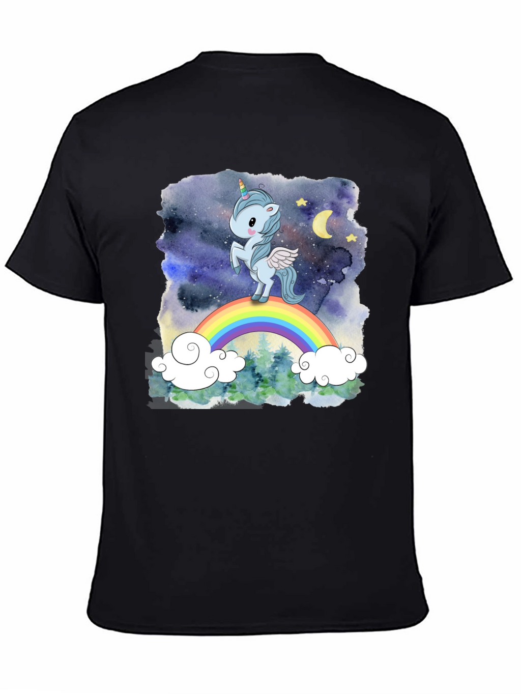 Unicorn Rainbow Graphic Tee