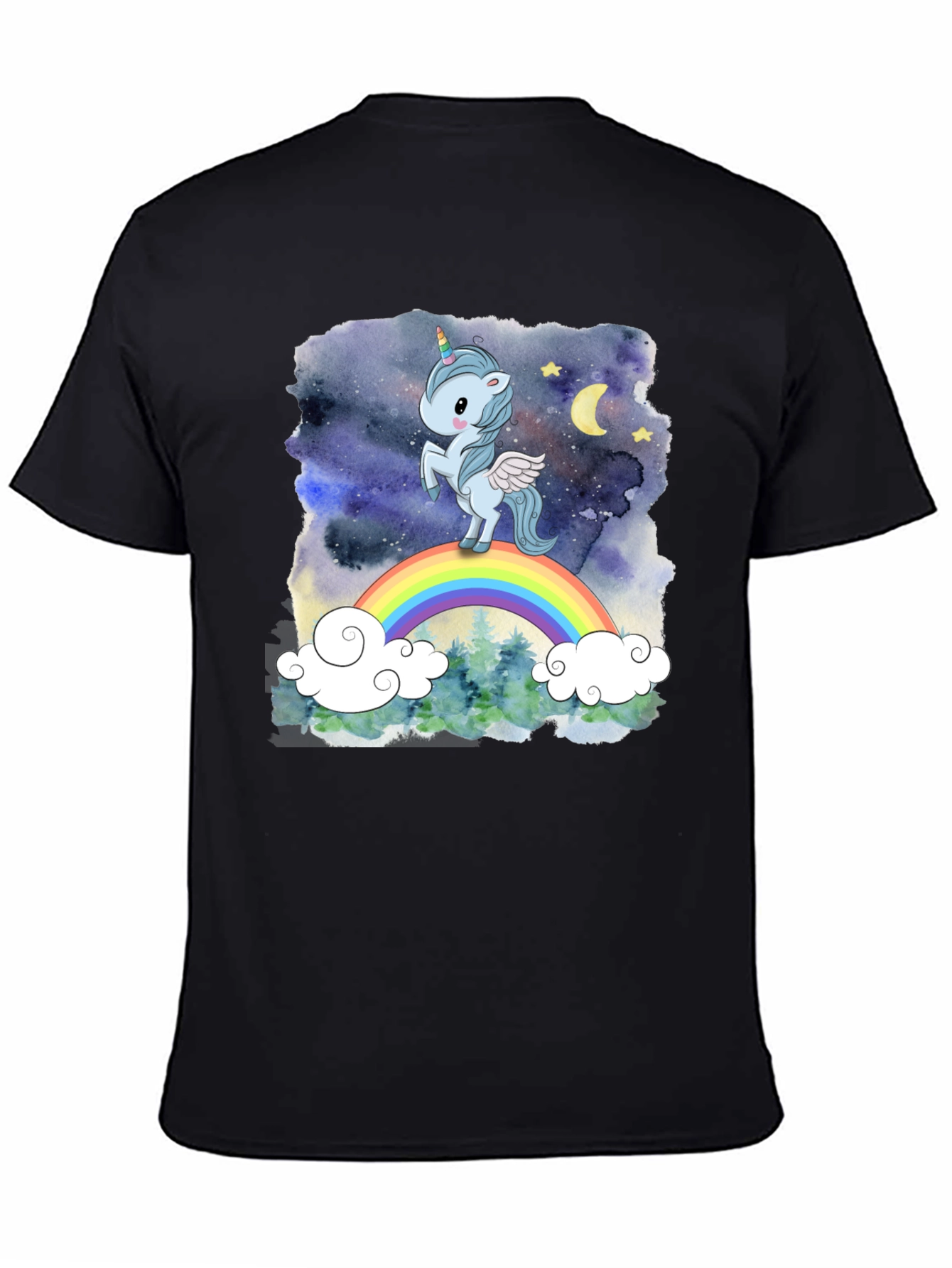 Unicorn Rainbow Graphic Tee