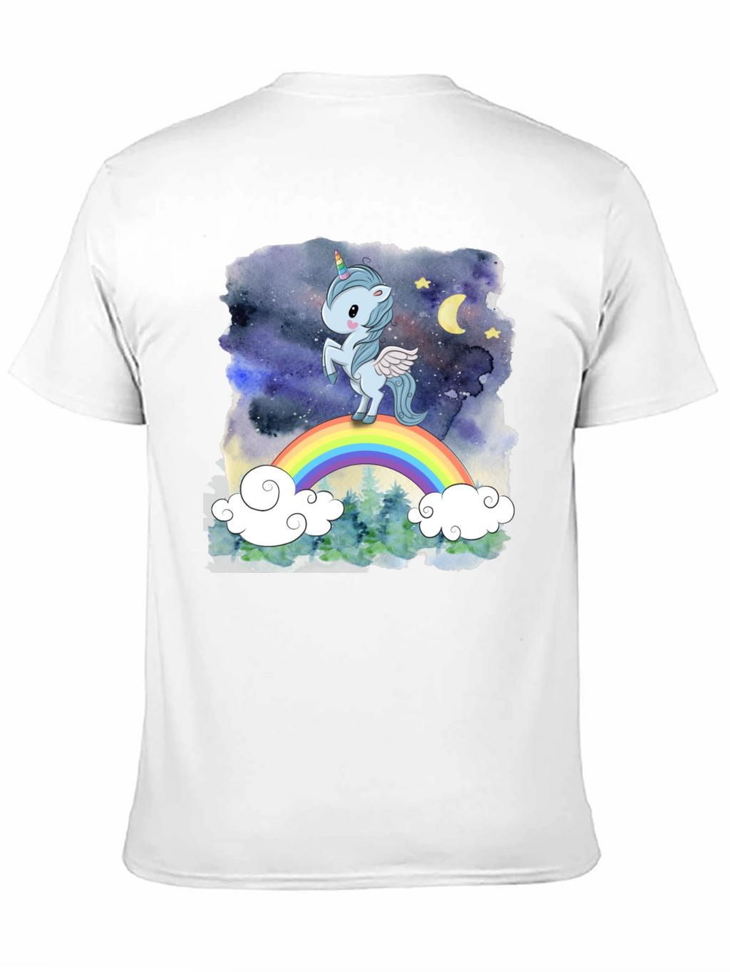 Unicorn Rainbow Graphic Tee